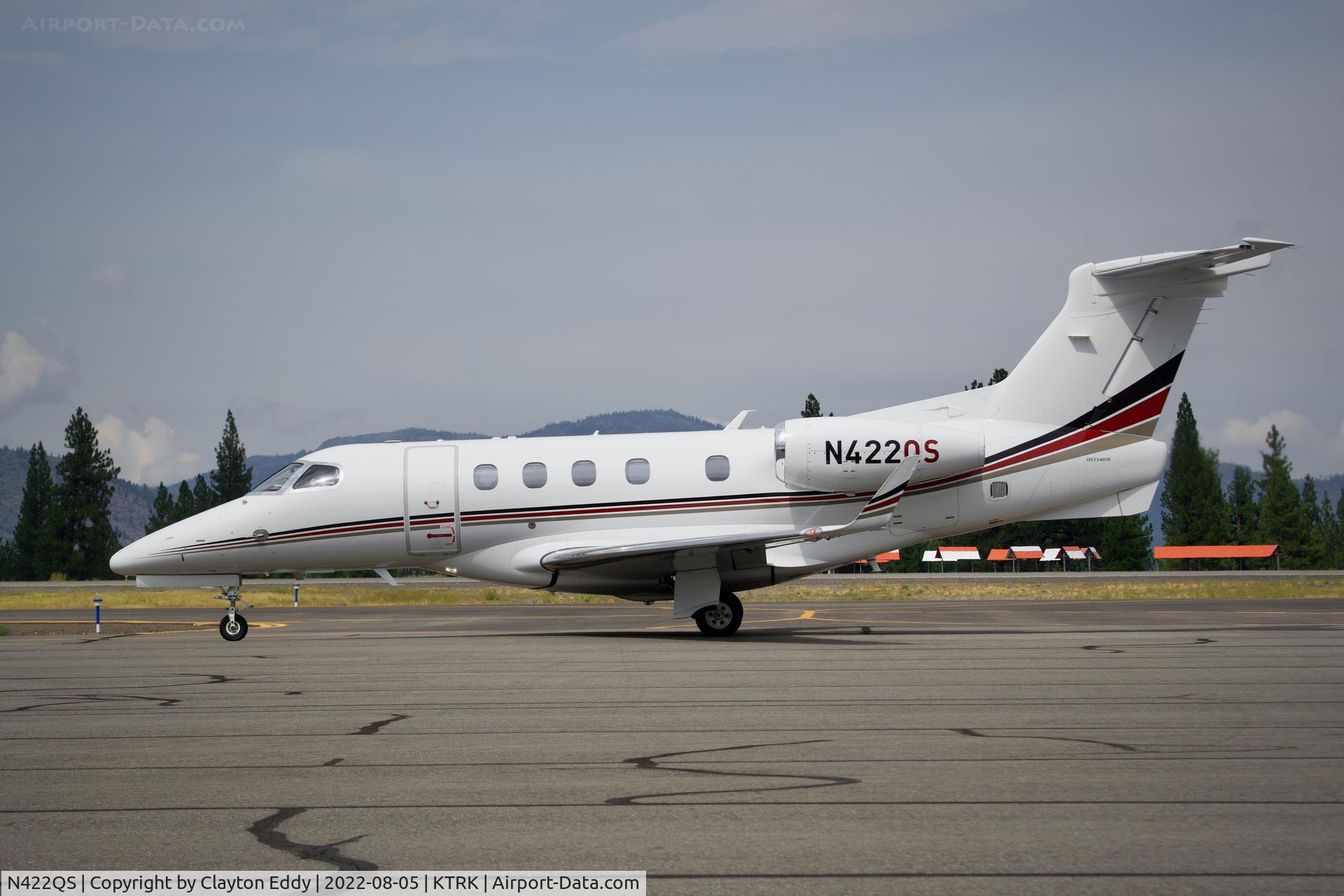 N422QS, 1997 Gulfstream Aerospace G-IV C/N 1322, Truckee airport in California 2022.