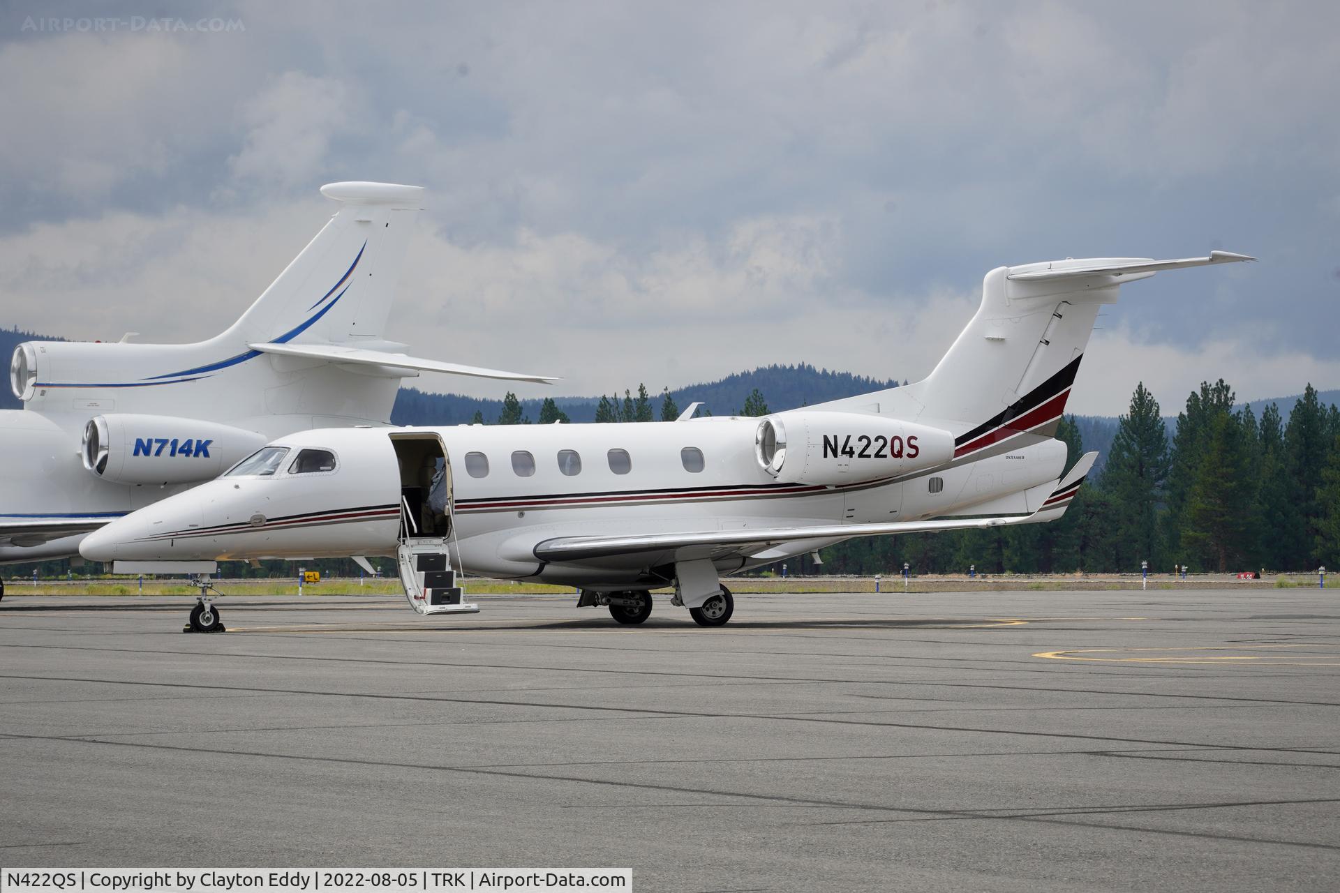 N422QS, 1997 Gulfstream Aerospace G-IV C/N 1322, Truckee airport in California 2022.