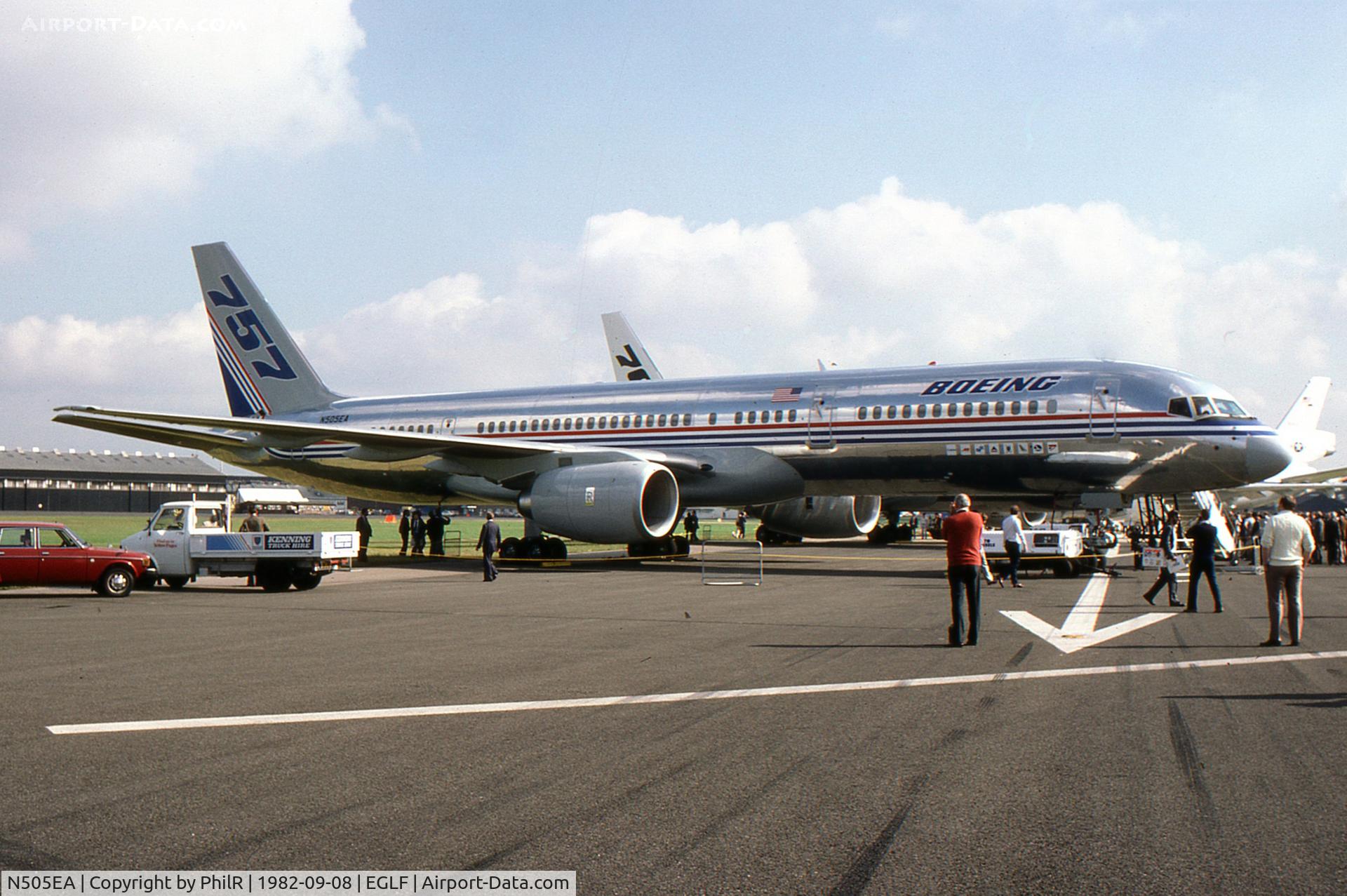 N505EA, 1982 Boeing 757-225 C/N 22195, 1982 Boeing B757-200 N505EA FIA 08.09.82