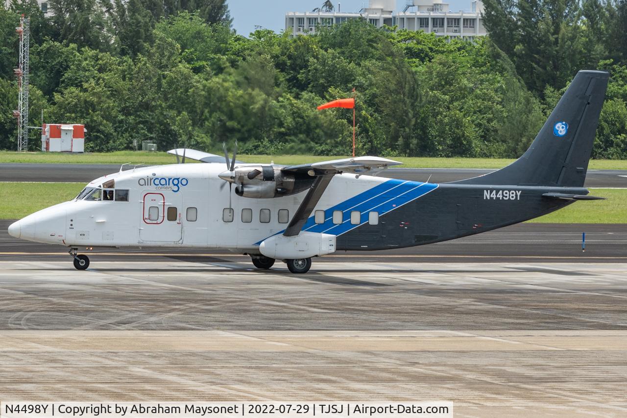 N4498Y, 1983 Short SD3-60-100 C/N SH3625, New Livery Paint Fresh from Air Cargo Carriers