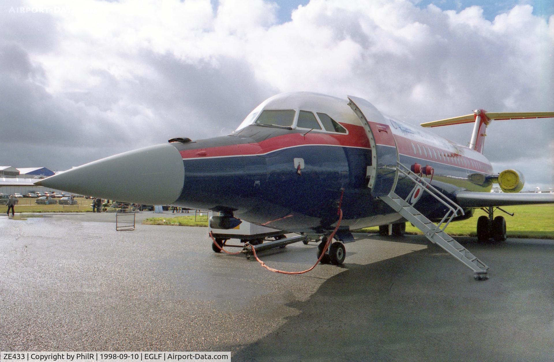 ZE433, 1972 BAC 111-479FE One-Eleven C/N BAC.245, RAF 1972 BAC 1-11-400 ZE433 FIA