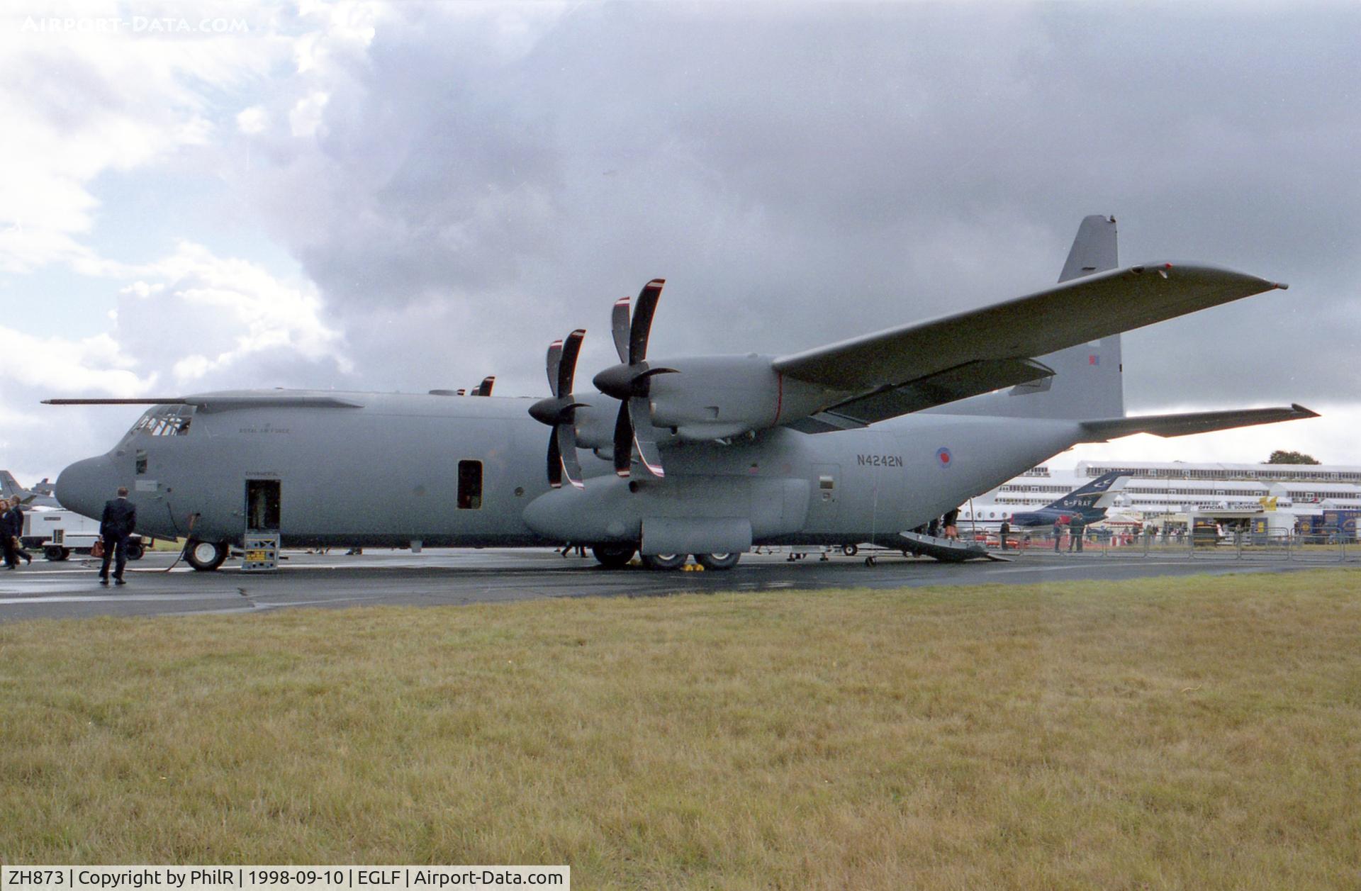 ZH873, 1997 Lockheed Martin C-130J-30 Hercules C.4 C/N 382-5457, ZH873 RAF 1997 Lockheed Martin C-130J Hercules C4 (N4242N) FIA