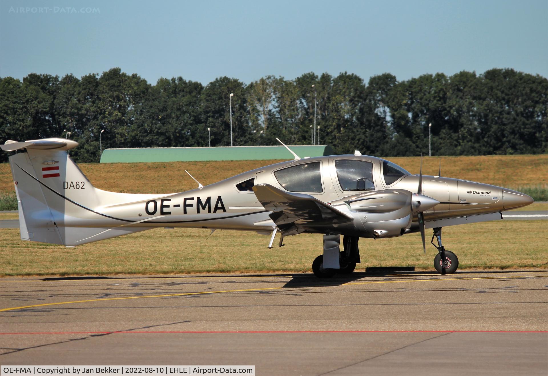 OE-FMA, Diamond Aircraft DA-62 C/N 62.045, Lelystad Airport