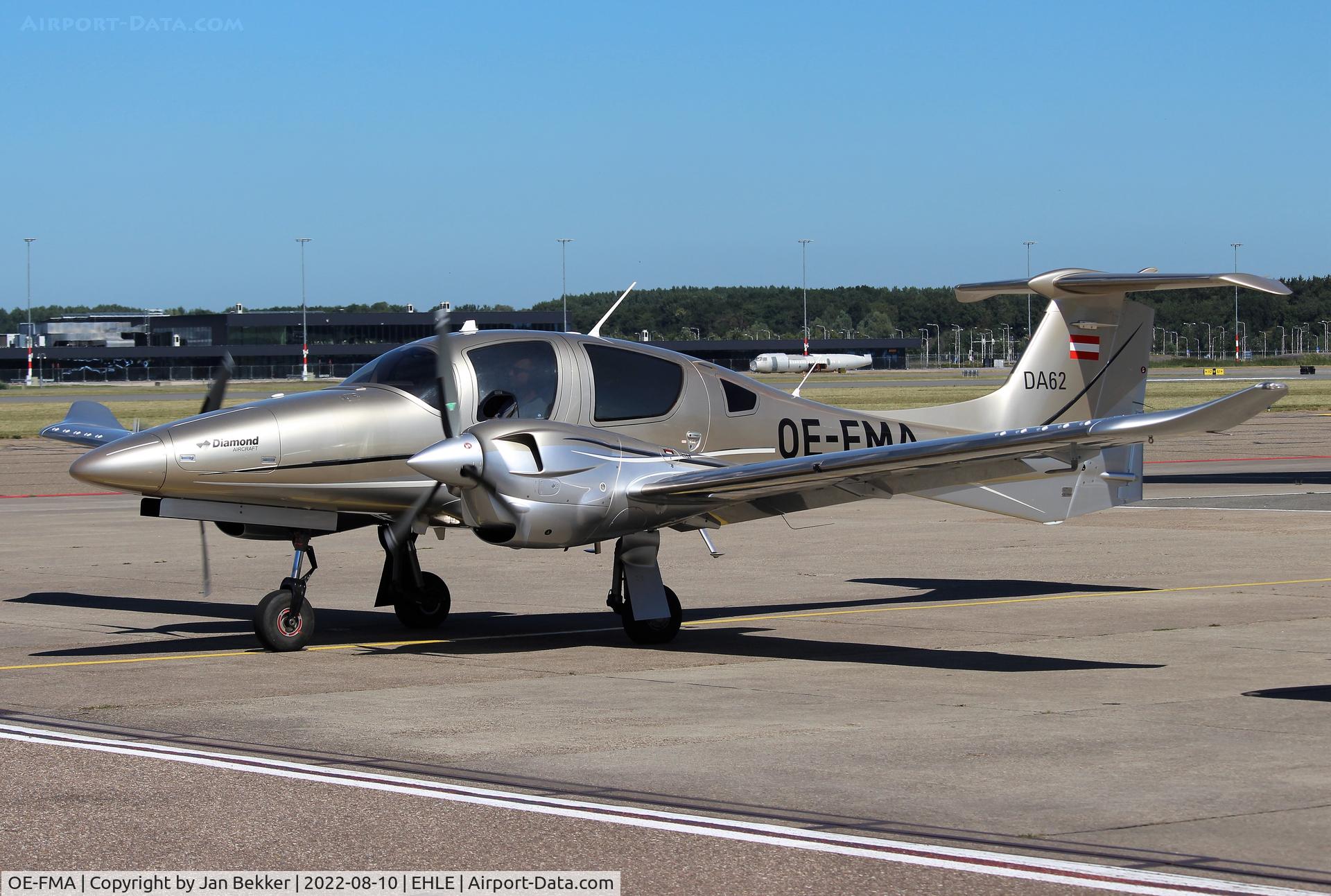 OE-FMA, Diamond Aircraft DA-62 C/N 62.045, Lelystad Airport