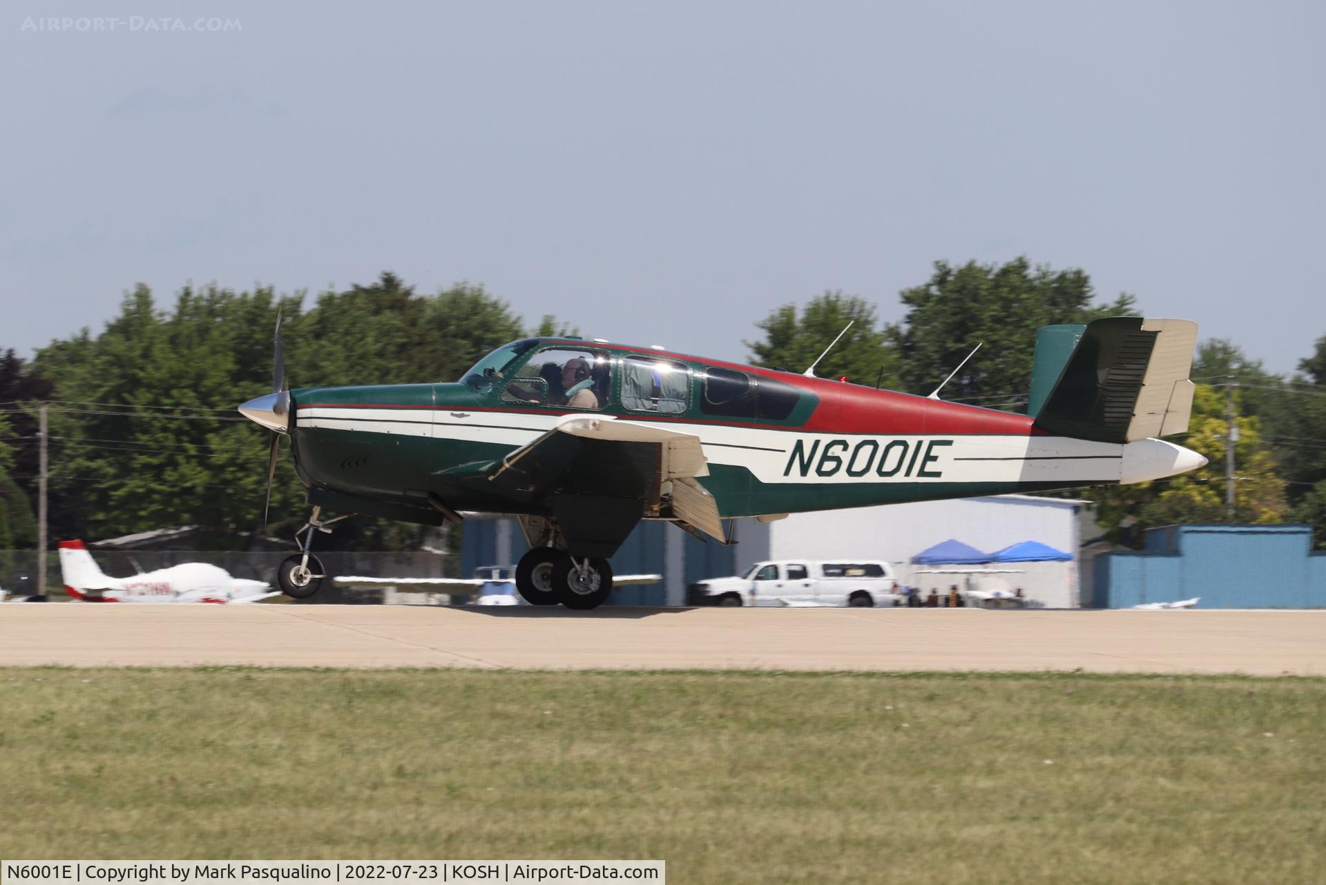 N6001E, 1959 Beech K35 Bonanza C/N D-6000, Beech K35