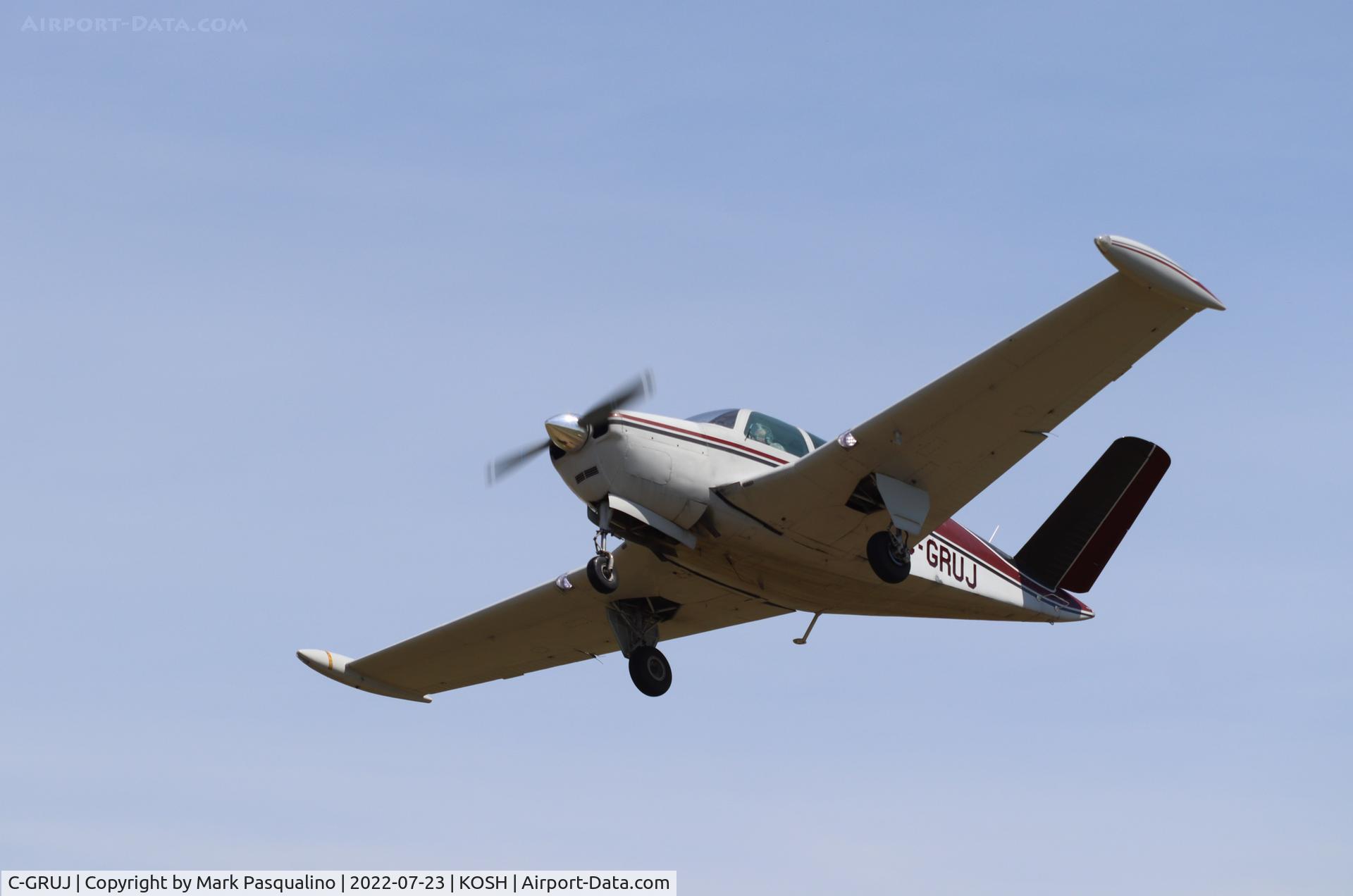 C-GRUJ, 1956 Beech G35 Bonanza C/N D-4502, Beech G35