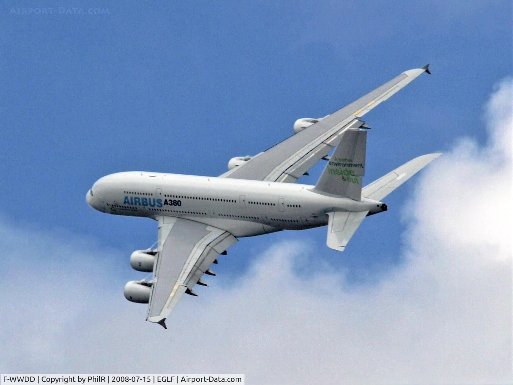 F-WWDD, 2005 Airbus A380-861 C/N 004, 2005 Airbus A380-800 F-WWDD FIA