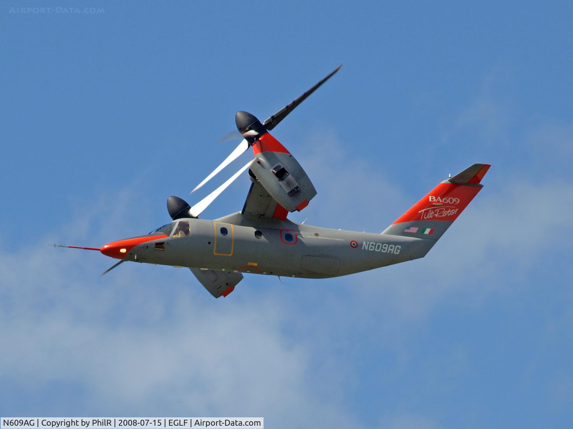 N609AG, 2003 Agusta-Bell AW609 C/N 60002, 2003 Agusta-Bell AW609 N609AG FIA