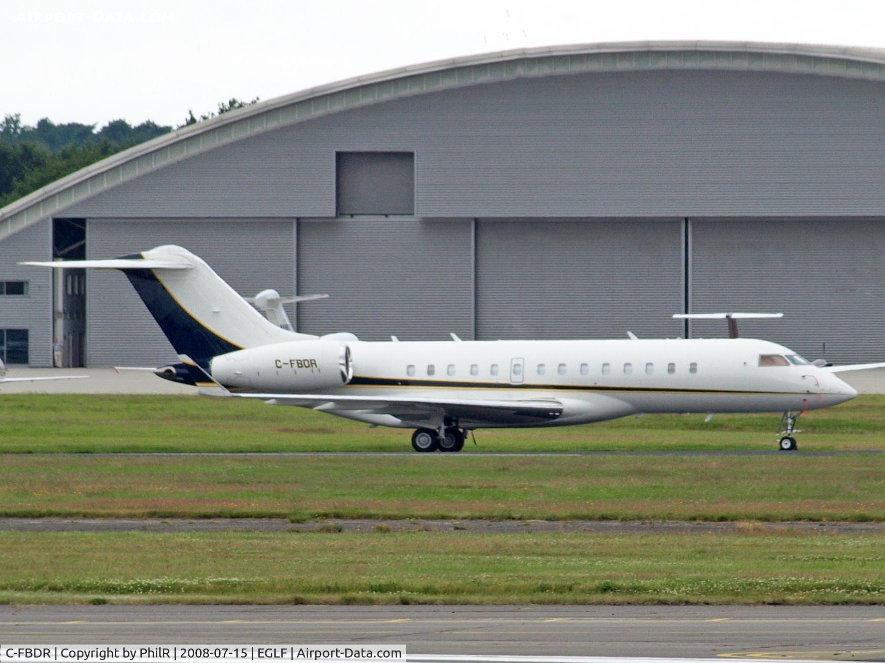 C-FBDR, 1998 Bombardier BD-700-1A10 Global Express C/N 9003, 1998 Bombardier BD700 Global Express C-FBDR FIA
