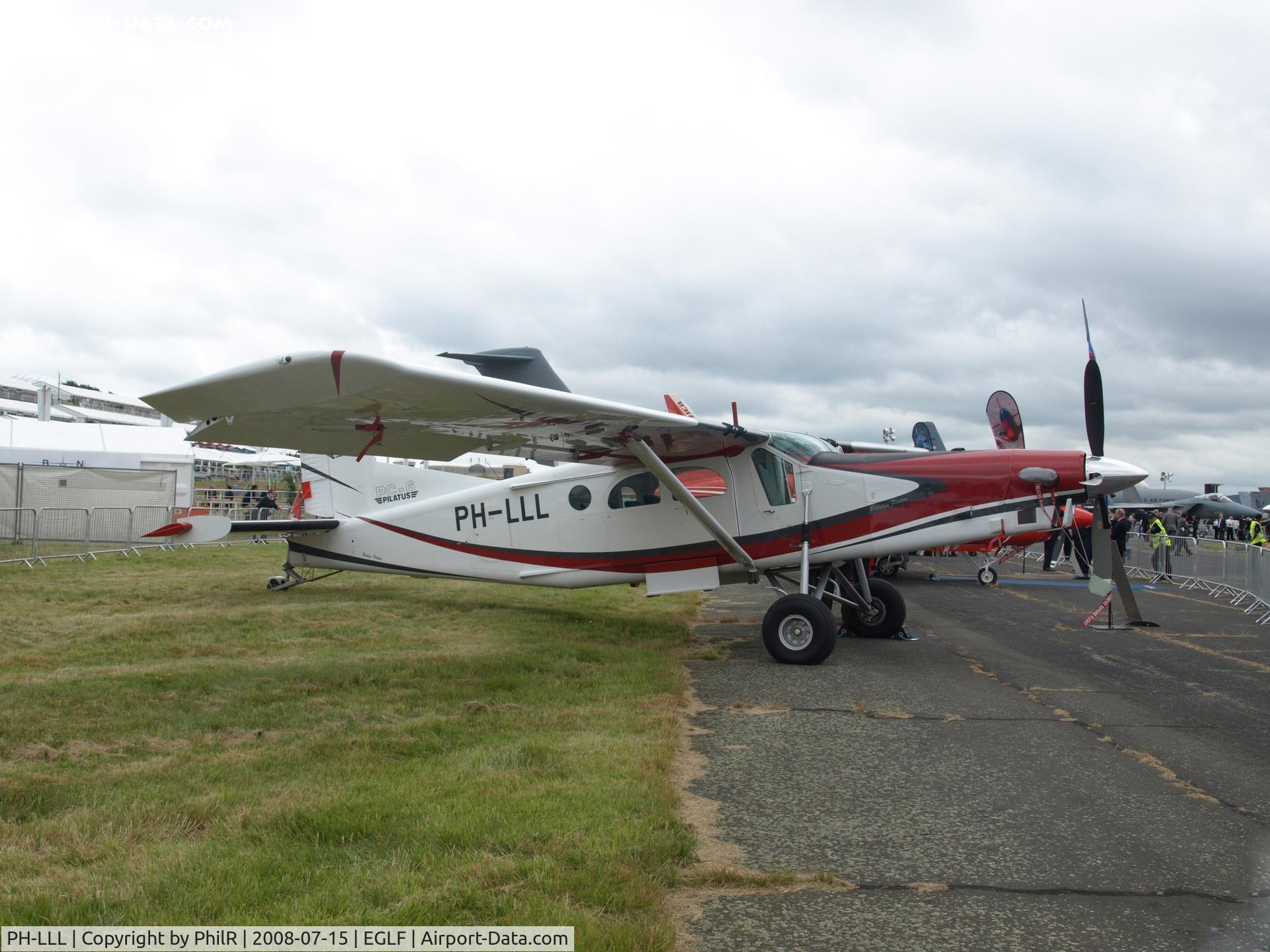 PH-LLL, Pilatus PC-6/B2-H4 Turbo Porter C/N 954, Pilatus PC-6/B2-H4 Porter PH-LLL FIA