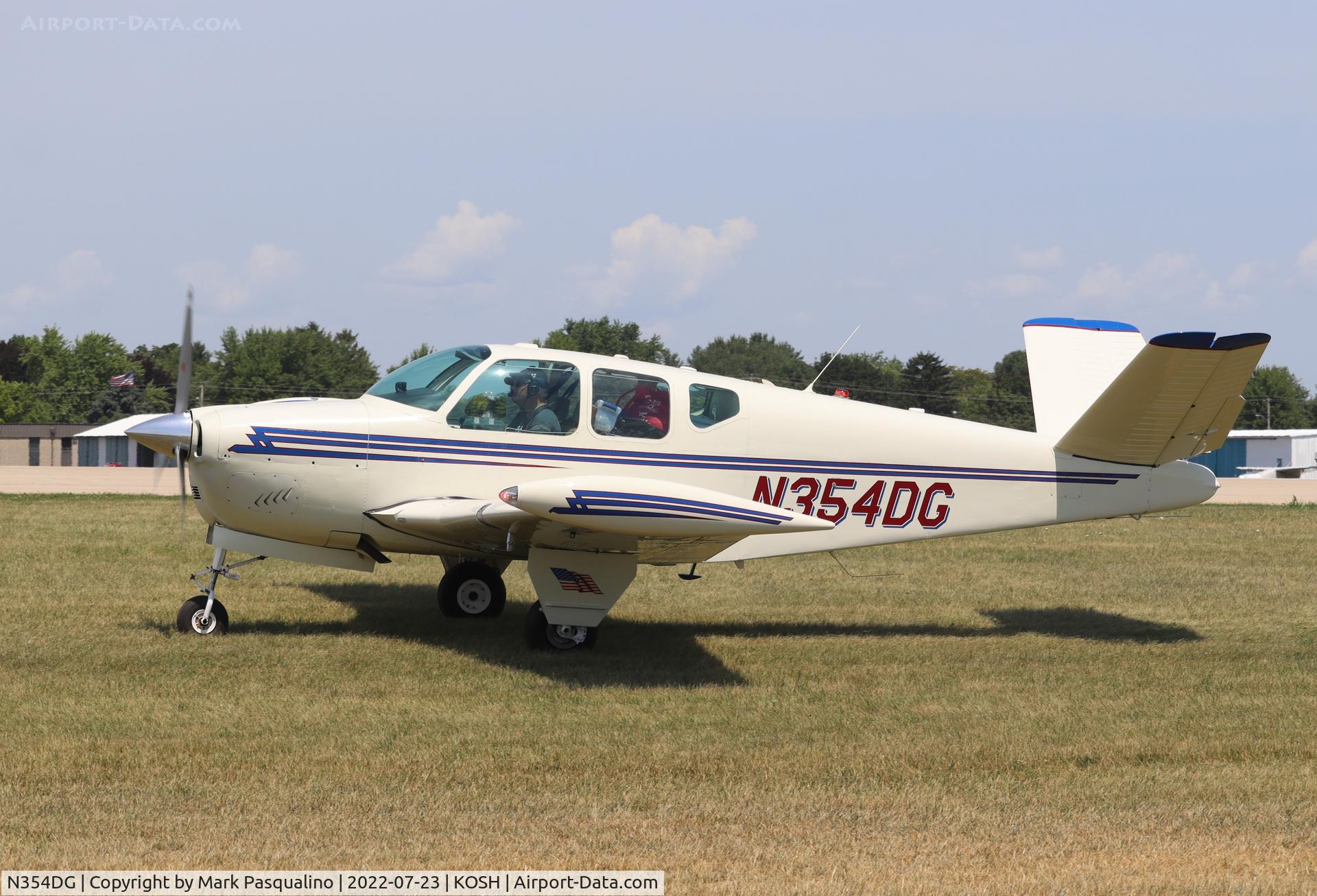 N354DG, 1958 Beech J35 Bonanza C/N D-5573, Beech J35