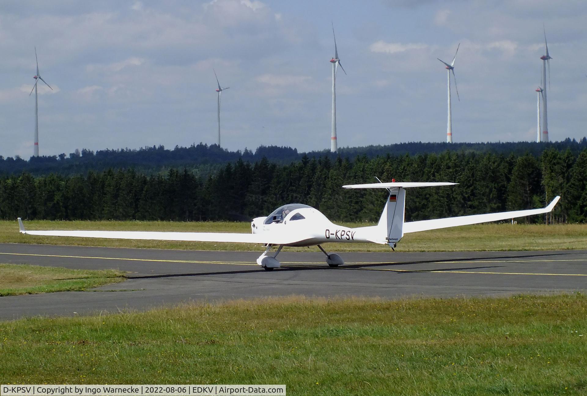 D-KPSV, Diamond HK-36TTC Super Dimona C/N 36820, Diamond HK-36 TTC Super Dimona at the Dahlemer-Binz airfield