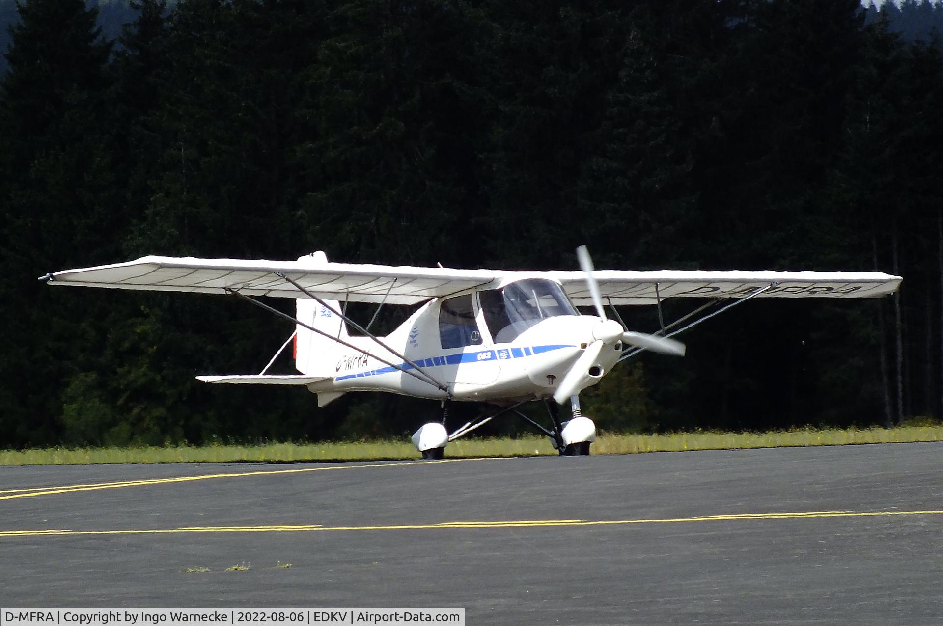 D-MFRA, Comco Ikarus C42B C/N 0059, Comco Ikarus C42B at the Dahlemer-Binz airfield