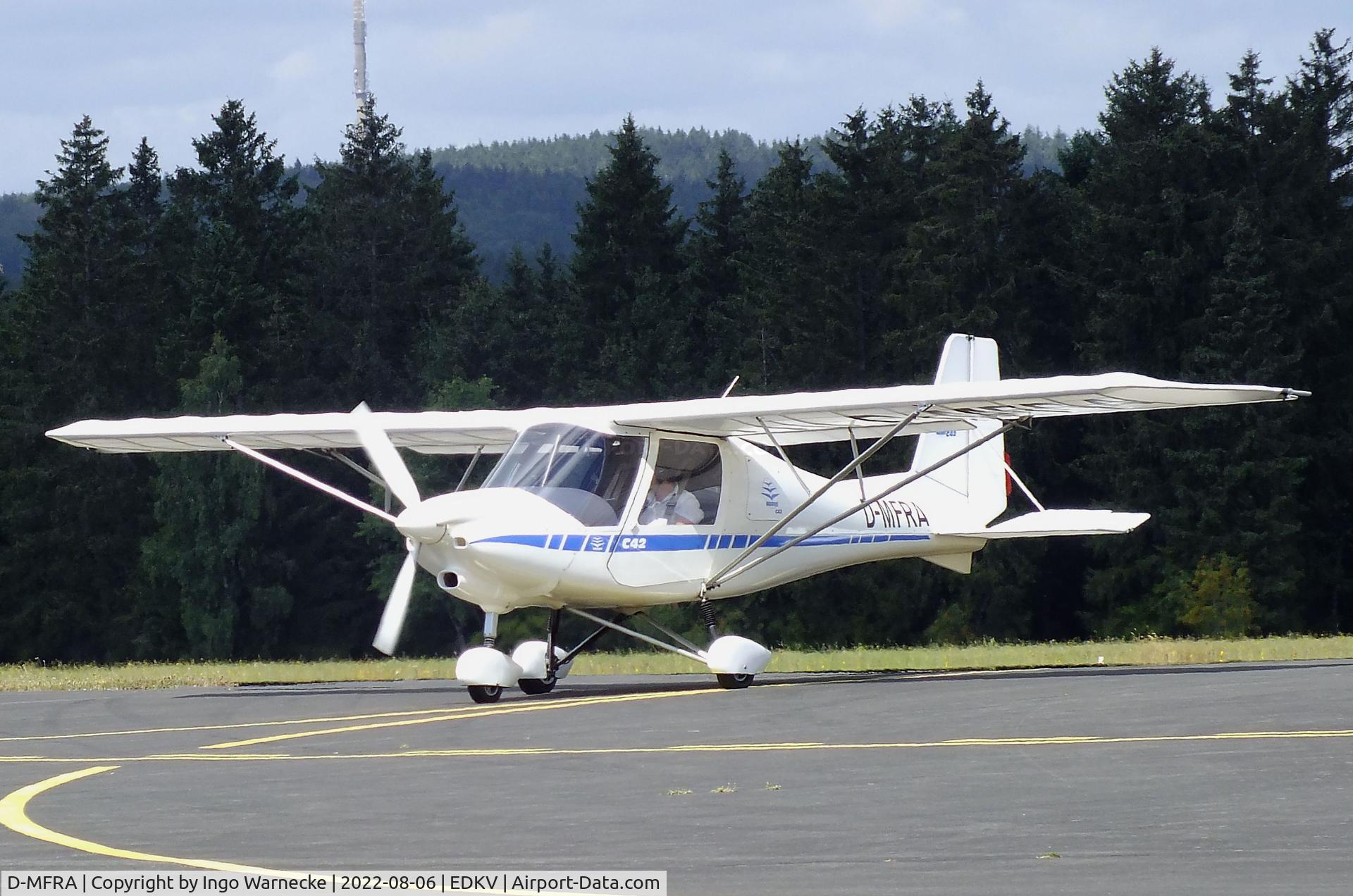 D-MFRA, Comco Ikarus C42B C/N 0059, Comco Ikarus C42B at the Dahlemer-Binz airfield
