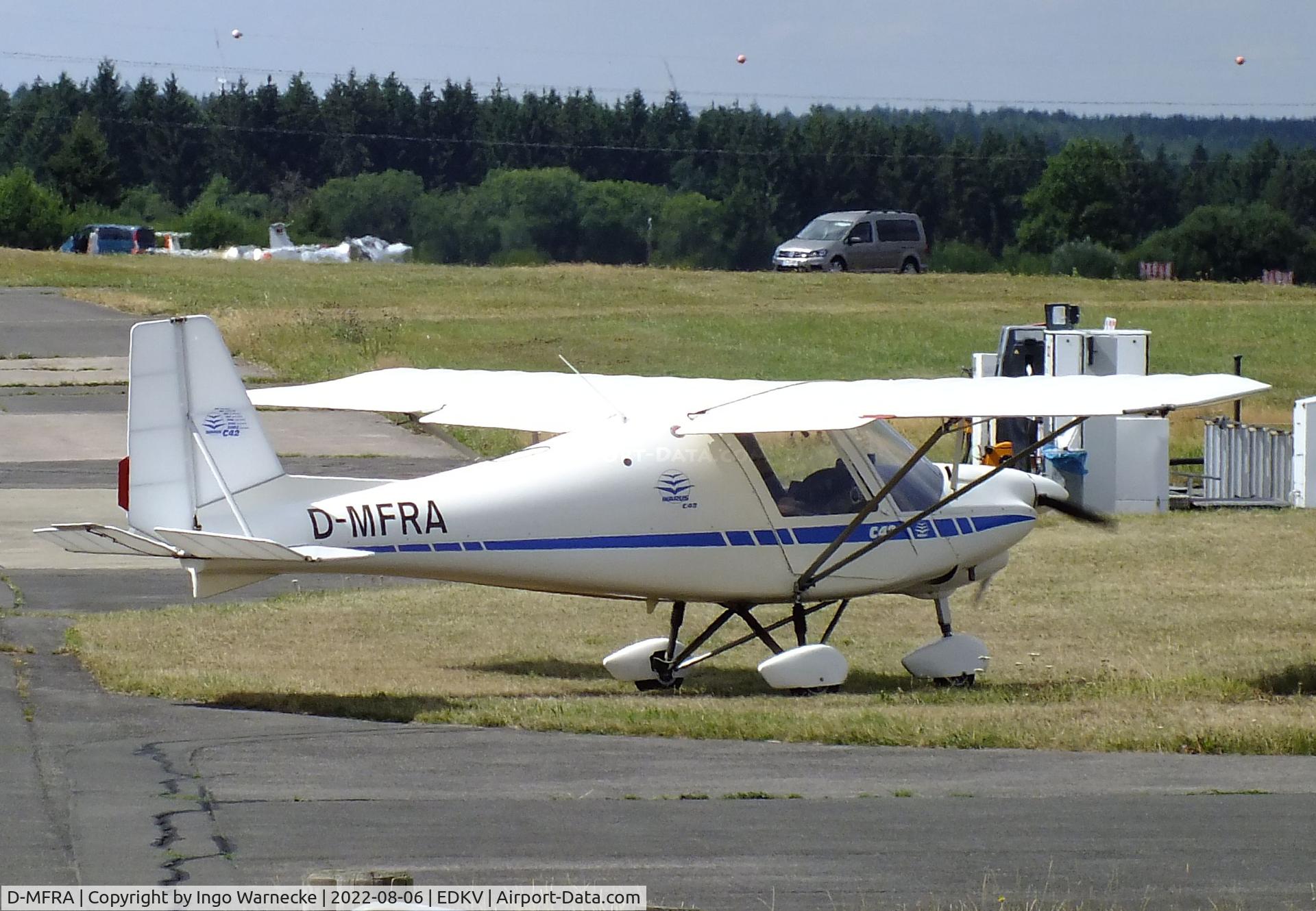 D-MFRA, Comco Ikarus C42B C/N 0059, Comco Ikarus C42B at the Dahlemer-Binz airfield