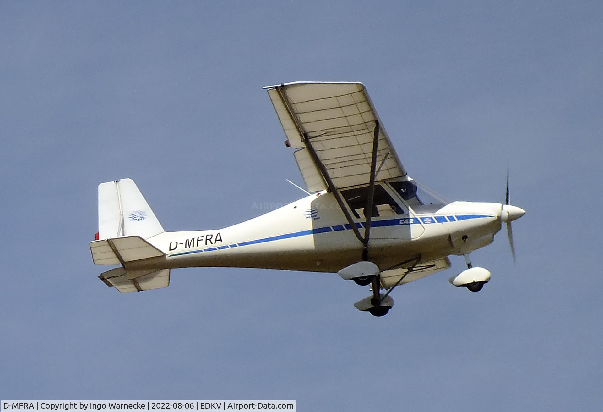 D-MFRA, Comco Ikarus C42B C/N 0059, Comco Ikarus C42B at the Dahlemer-Binz airfield