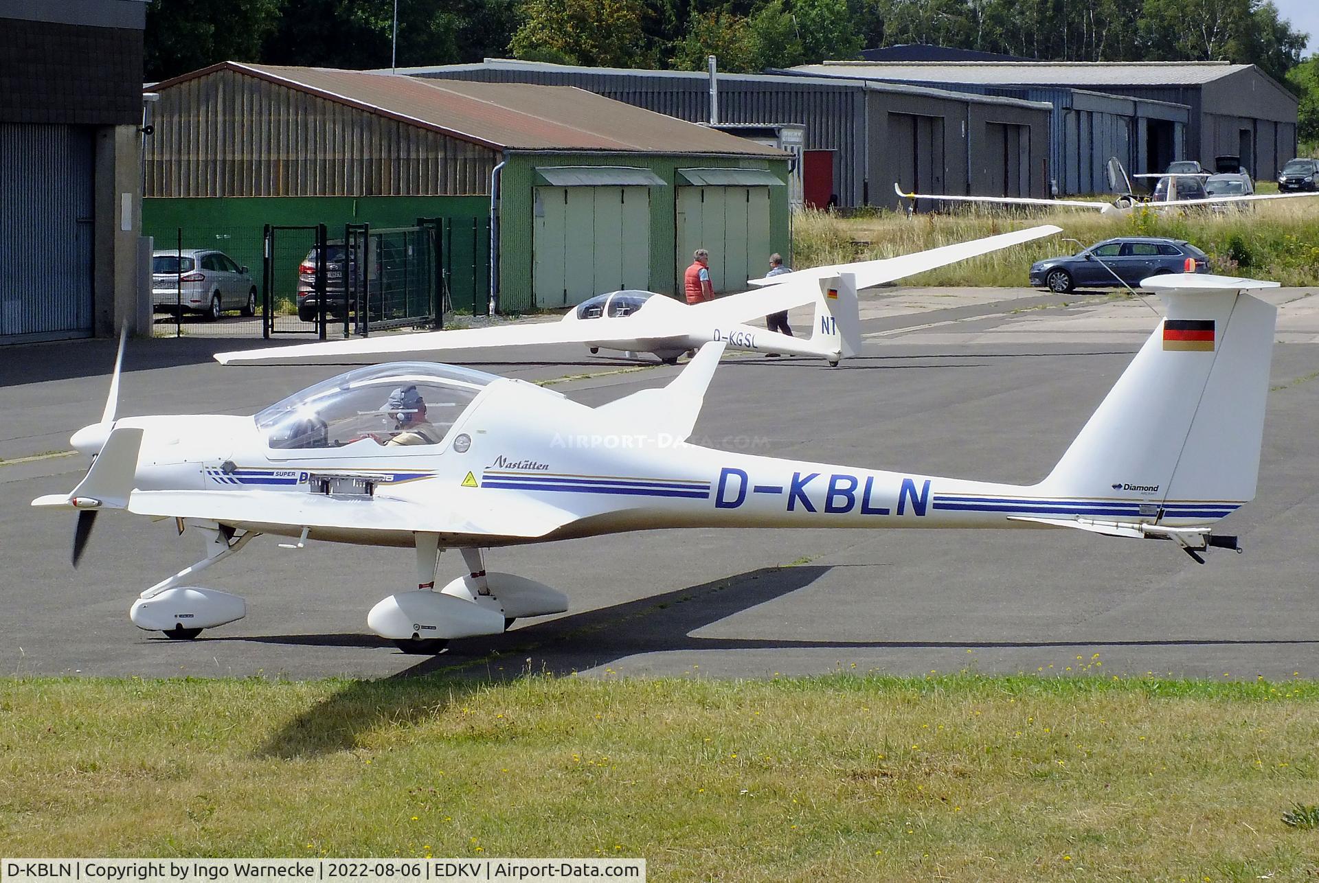 D-KBLN, Diamond HK-36TC Super Dimona Super Dimona C/N 36601, Diamond HK-36TC Super Dimona at the Dahlemer-Binz airfield