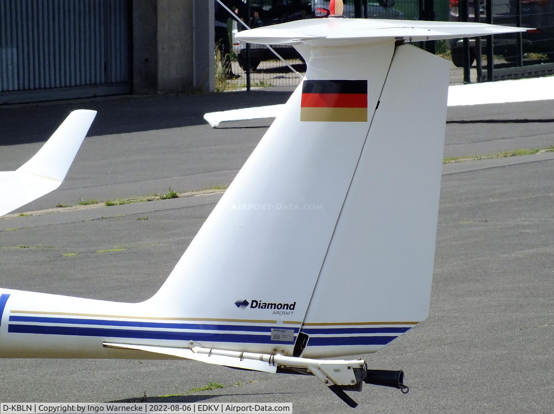 D-KBLN, Diamond HK-36TC Super Dimona Super Dimona C/N 36601, Diamond HK-36TC Super Dimona at the Dahlemer-Binz airfield