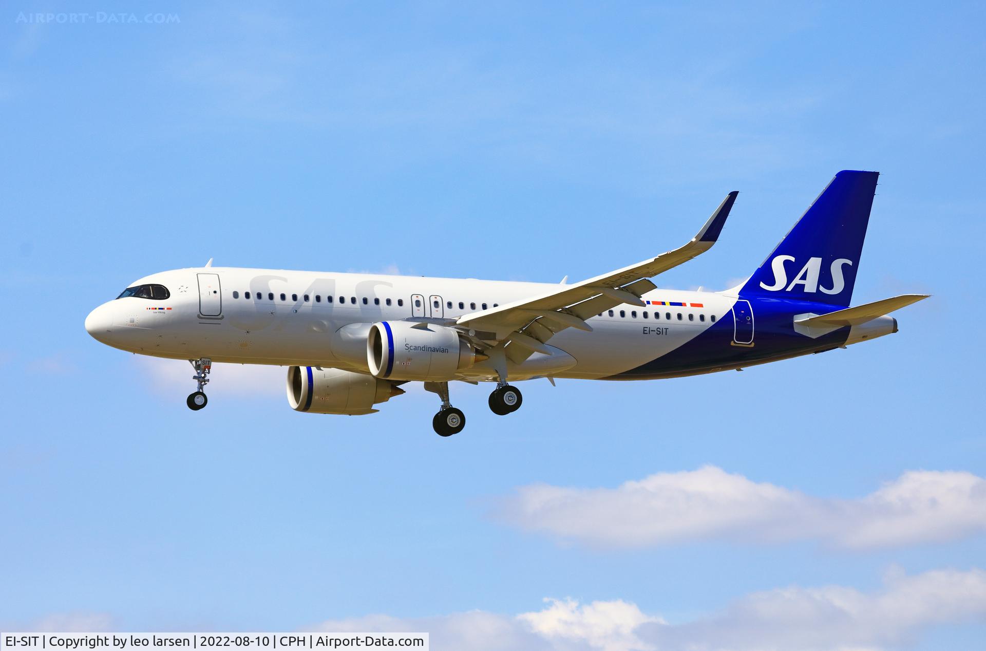 EI-SIT, 2022 Airbus A320-251N C/N 10937, Copenhagen 10.8.2022