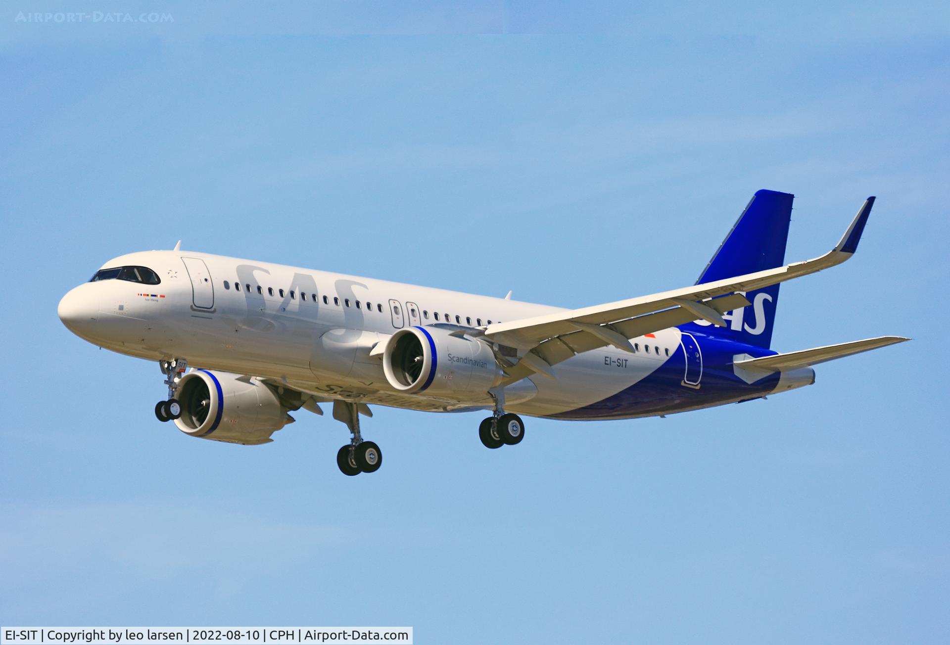 EI-SIT, 2022 Airbus A320-251N C/N 10937, Copenhagen 10.8.2022