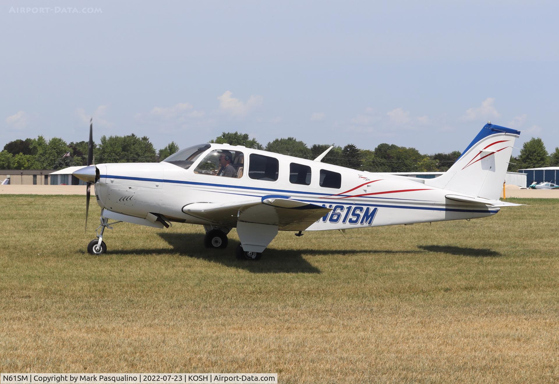 N61SM, 1970 Beech A36 Bonanza 36 C/N E-199, Beech A36