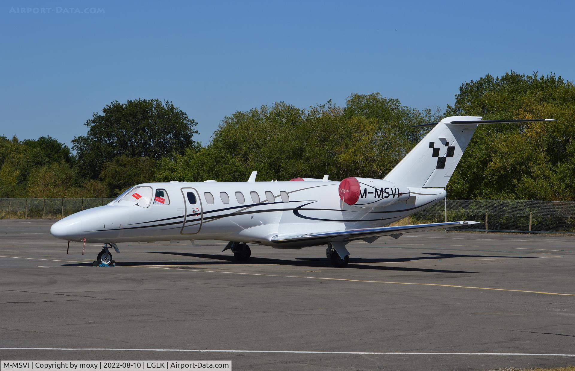 M-MSVI, 2011 Cessna 525B  CitationJet CJ3 C/N 525B-0361, Cessna 525B CitationJet CJ3 at Blackbushe.