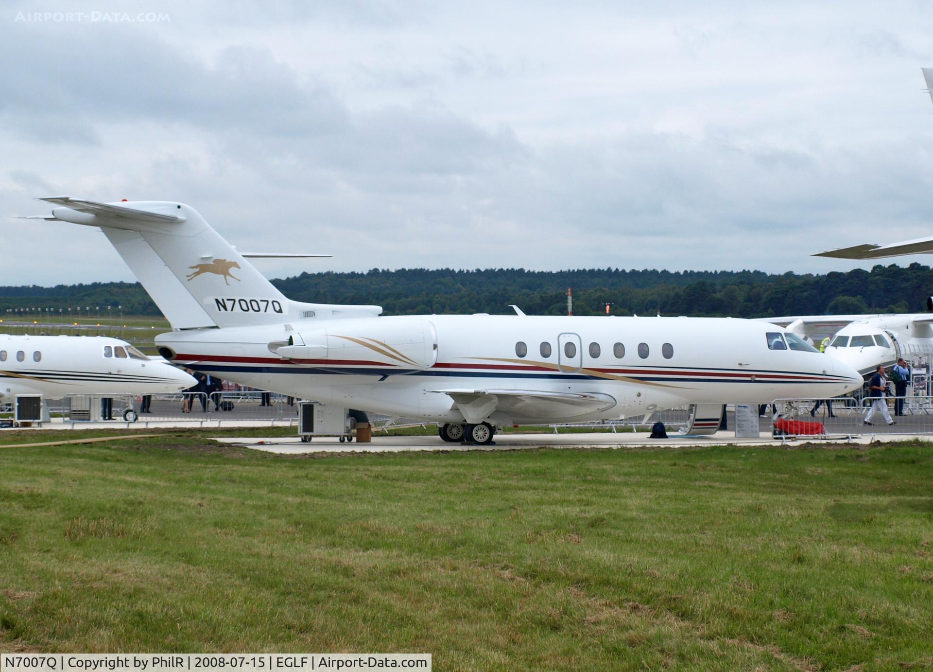 N7007Q, 2008 Hawker Beechcraft 4000 C/N RC-7, 2008 Raytheon Hawker 4000 N7007Q FIA