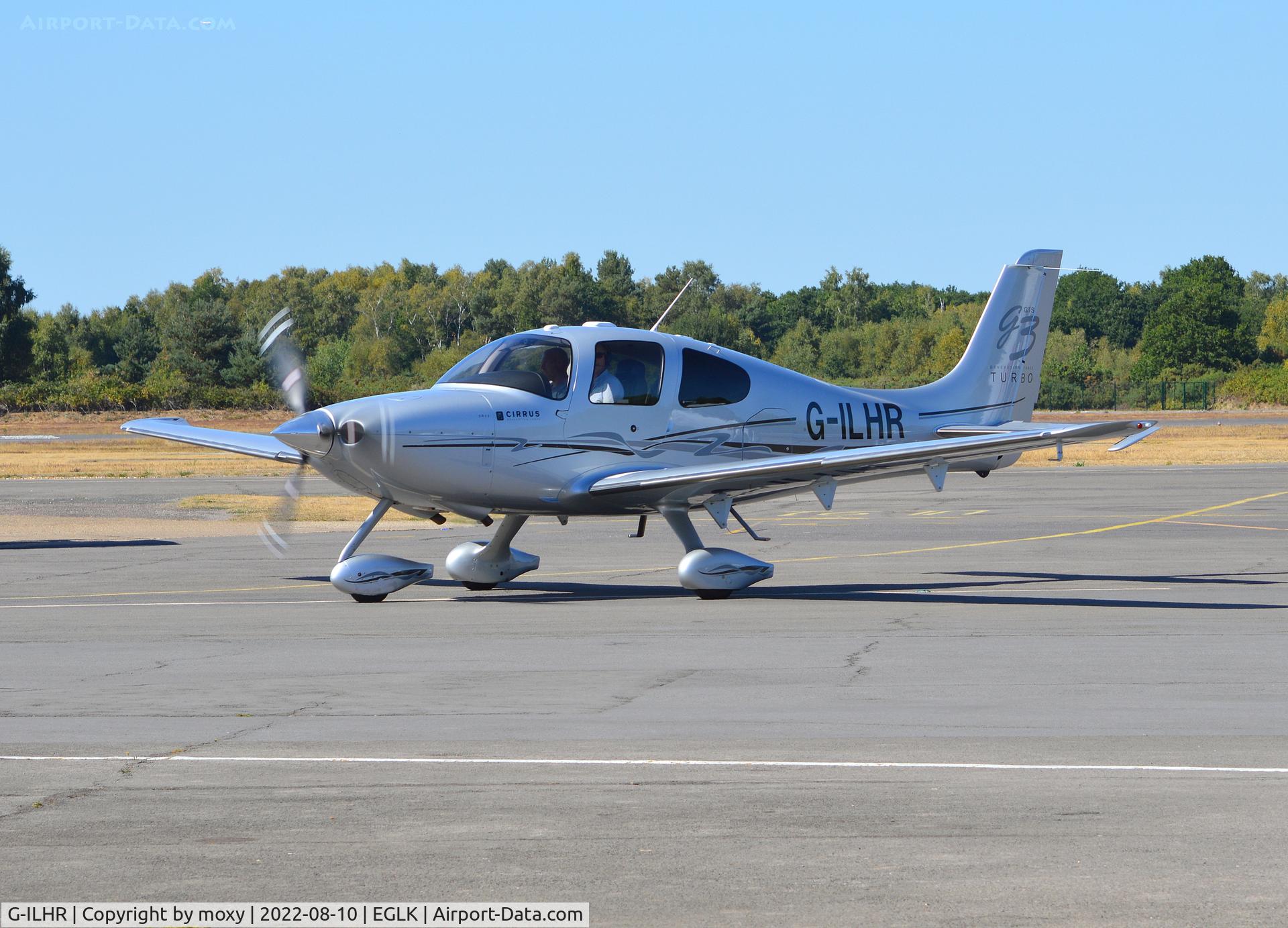 G-ILHR, 2008 Cirrus SR22 G3 GTS Turbo C/N 3091, Cirrus SR22 G3 GTS Turbo at Blackbushe. Ex T7-NTF