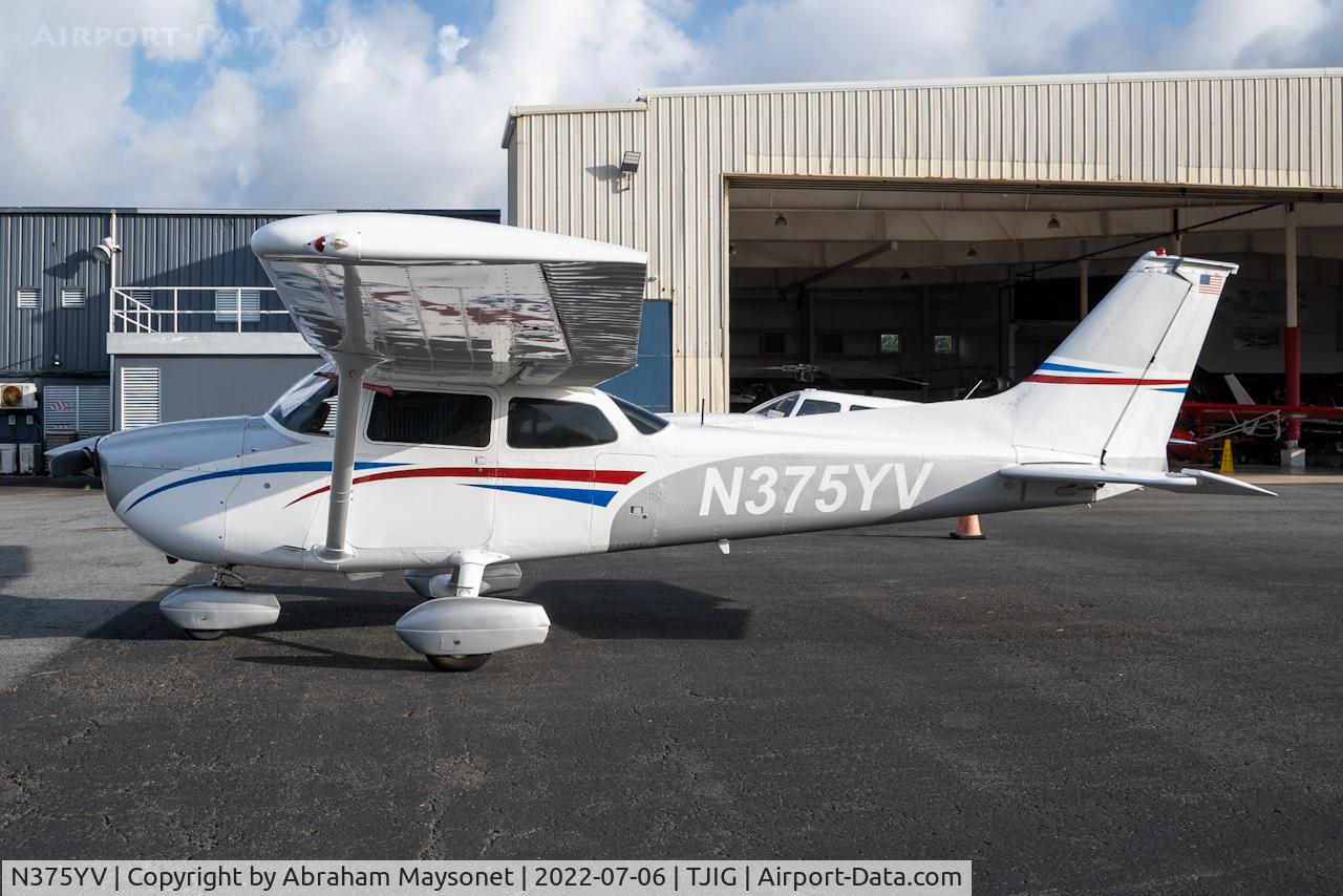 N375YV, 1974 Cessna 172M C/N 17262930, Resting in SIG Airport