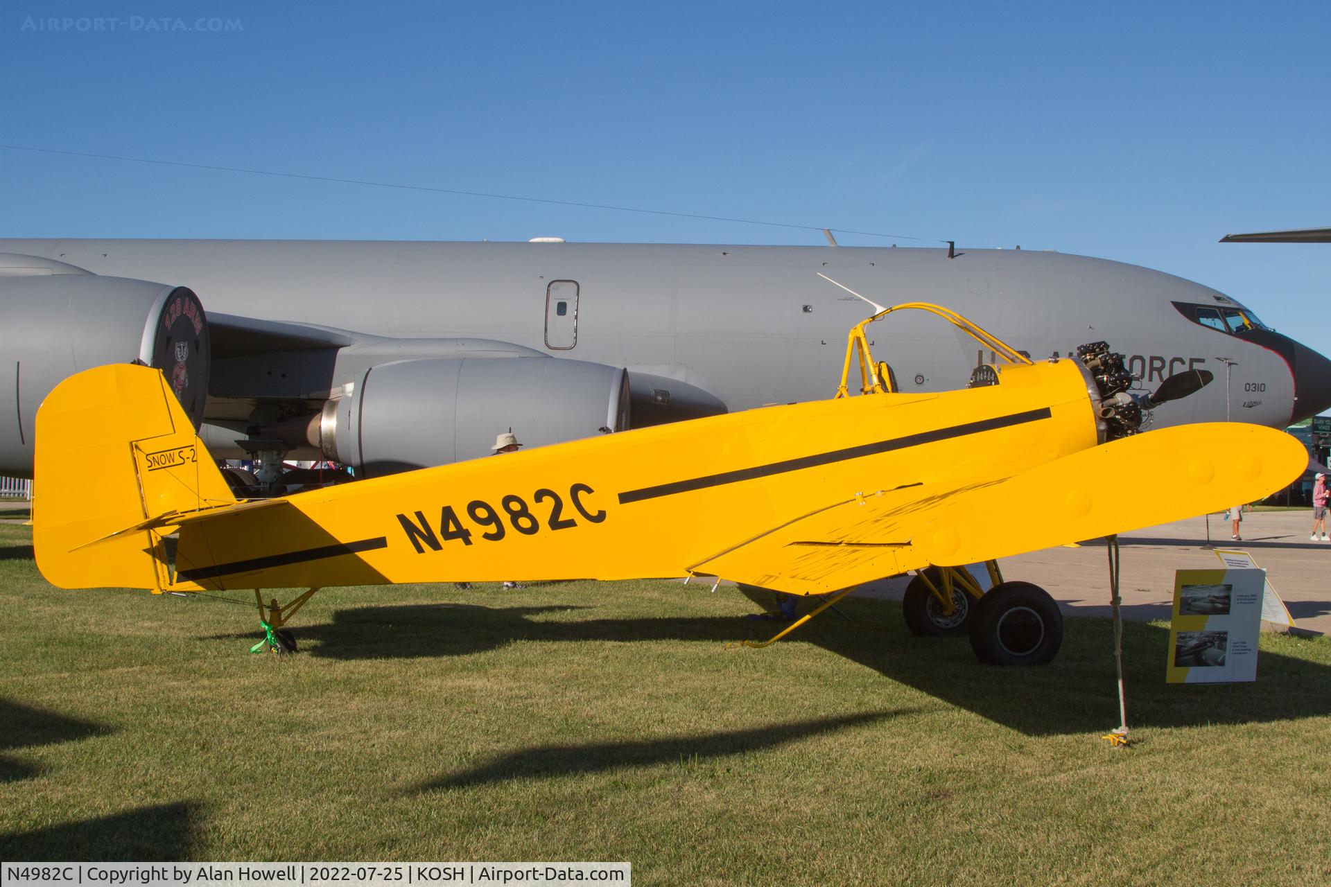 N4982C, 1959 Snow S2A C/N 1025, At AirVenture 2022