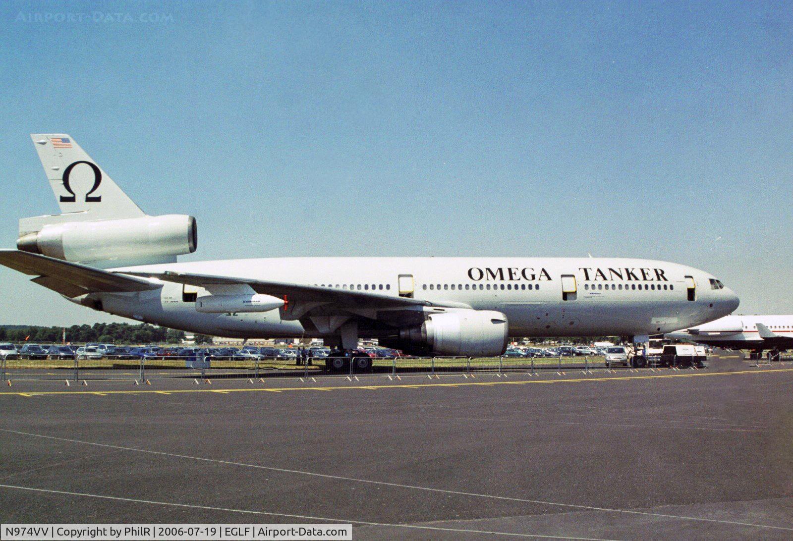N974VV, 1979 Douglas KDC-10-40l C/N 46974, Omega McDonnell DouglaS DC10-40 N974VV FIA