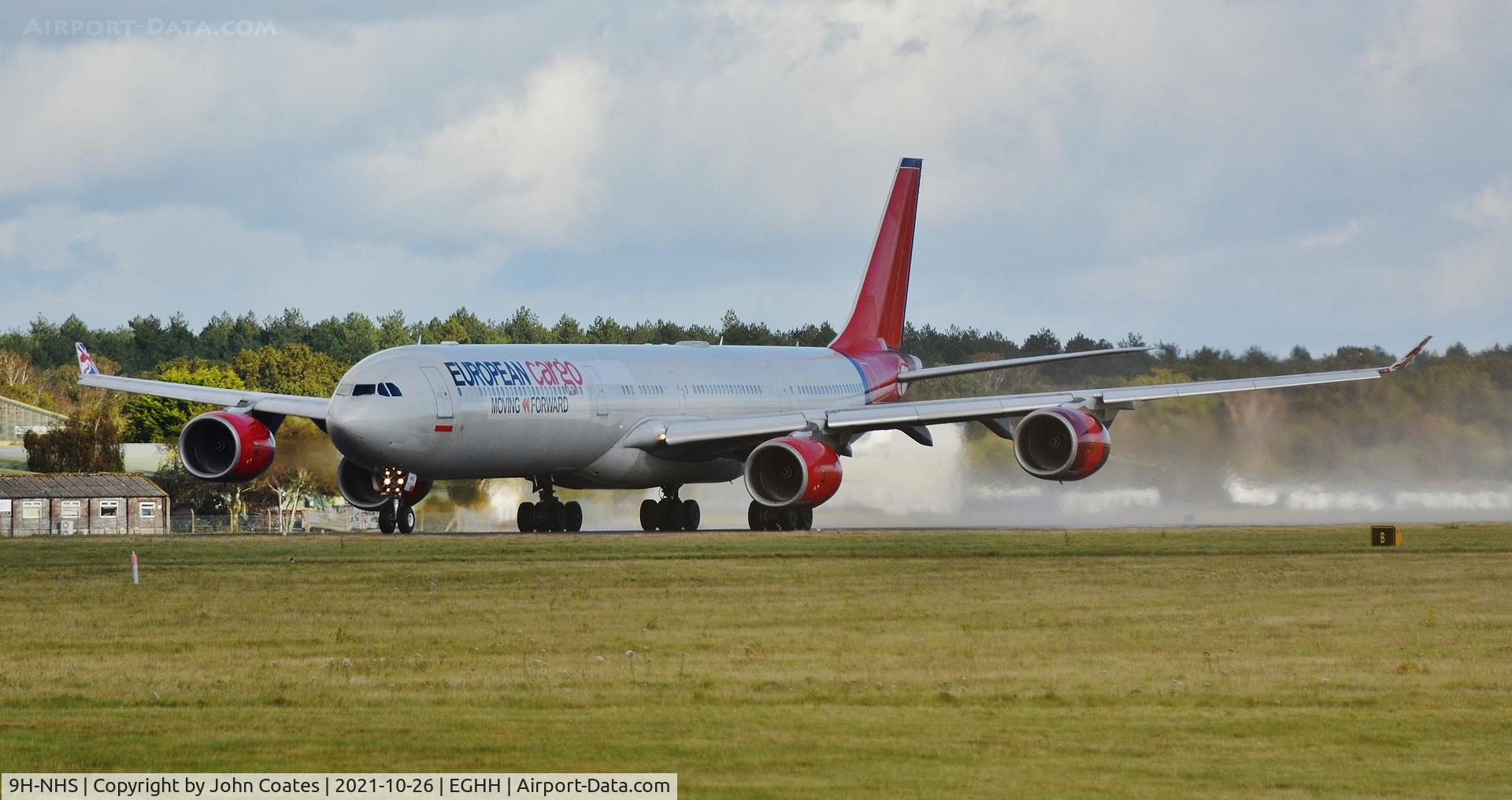 9H-NHS, 2006 Airbus A340-642 C/N 736, Spirited departure from 26
