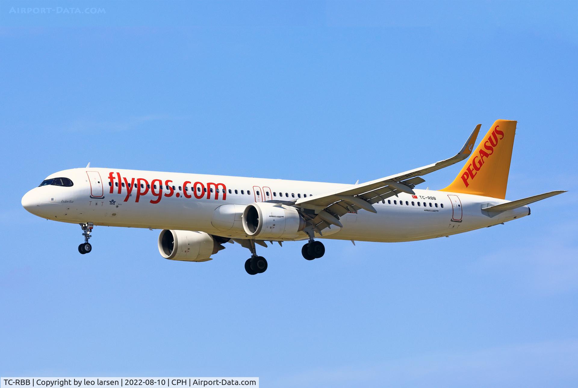 TC-RBB, 2019 Airbus A321-251NX C/N 8979, Copenhagen 10.8.2022