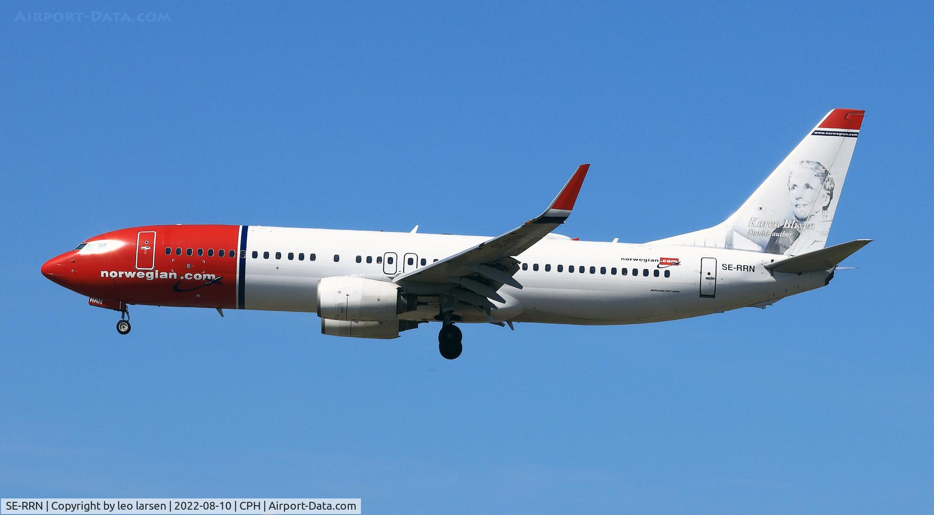 SE-RRN, 2011 Boeing 737-8JP C/N 39006, Copenhagen 10.8.2022