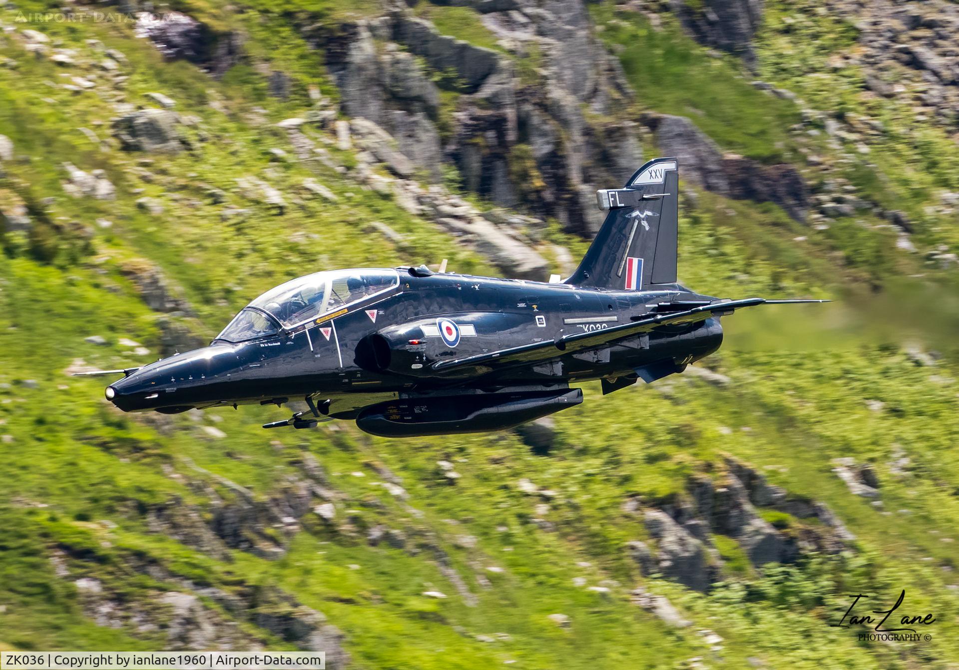 ZK036, 2010 British Aerospace Hawk T2 C/N RT027/1265, Dunmail Raise LFA17