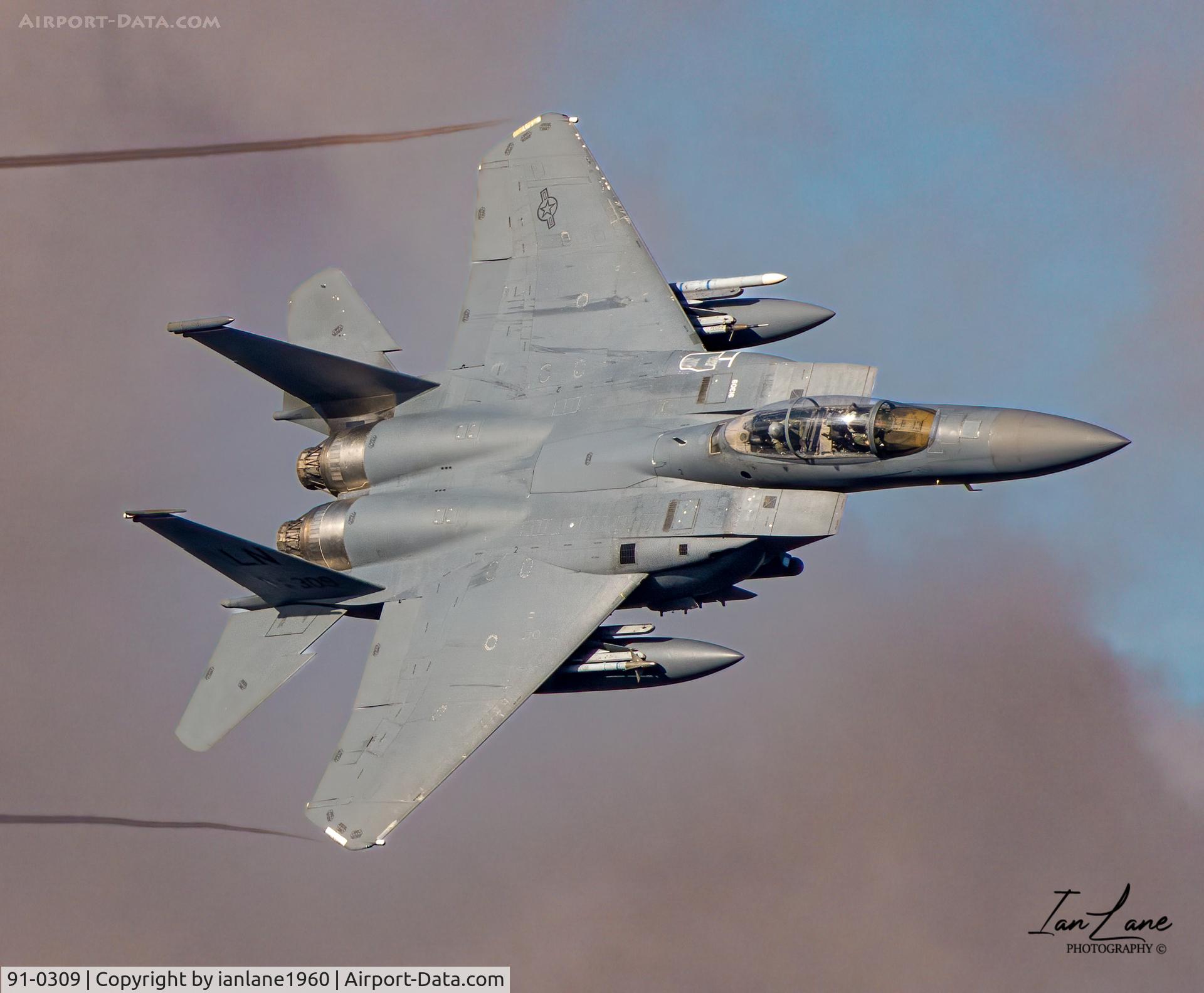 91-0309, 1991 McDonnell Douglas F-15E Strike Eagle C/N 1216/E174, Ullswater