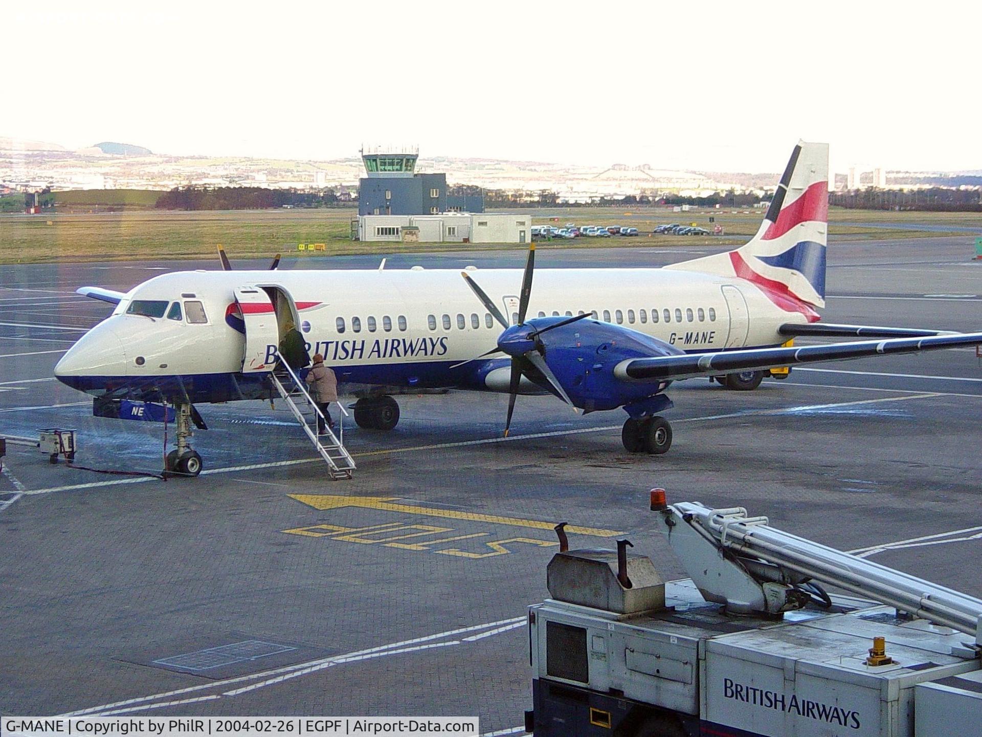 G-MANE, 1992 British Aerospace ATP C/N 2045, British Airways BAe ATP G-MANE GLA