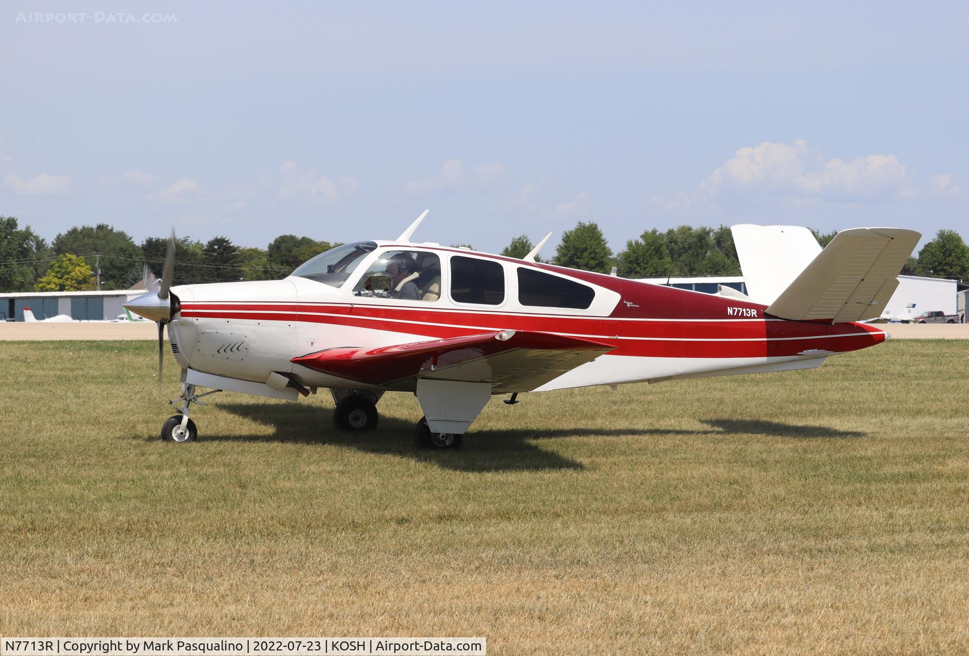 N7713R, 1968 Beech V35A Bonanza C/N D-8871, Beech V35A