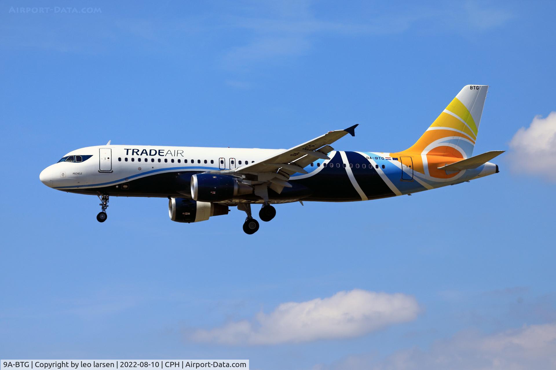 9A-BTG, 1998 Airbus A320-212 C/N 795, Copenhagen 10.8.2022