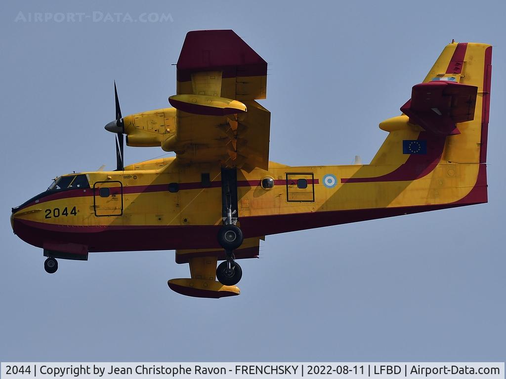 2044, Bombardier CL-415GR (CL-215-6B11) C/N 2044, Greece - Air Force landing runway 05
