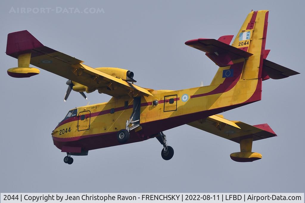 2044, Bombardier CL-415GR (CL-215-6B11) C/N 2044, Greece - Air Force landing runway 05