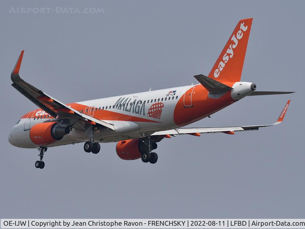 OE-IJW, 2017 Airbus A320-214 C/N 7580, (Malaga Livery) Catania (CTA) Bordeaux (BOD) U21774
