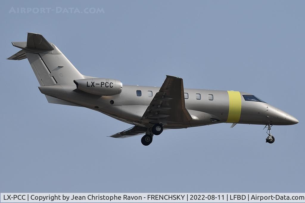 LX-PCC, 2019 Pilatus PC-24 C/N 143, Jetfly Aviation Madrid (MAD)	Bordeaux (BOD)	(JFA36Y)