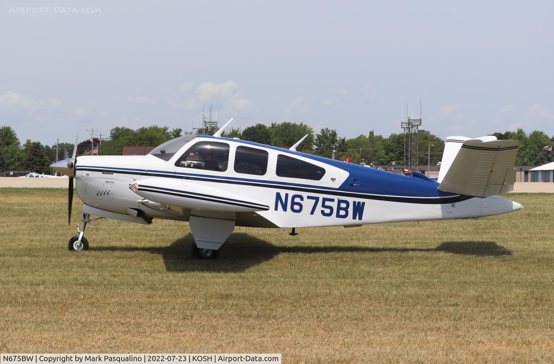 N675BW, 1978 Beech V35B Bonanza C/N D-10134, Beech V35B