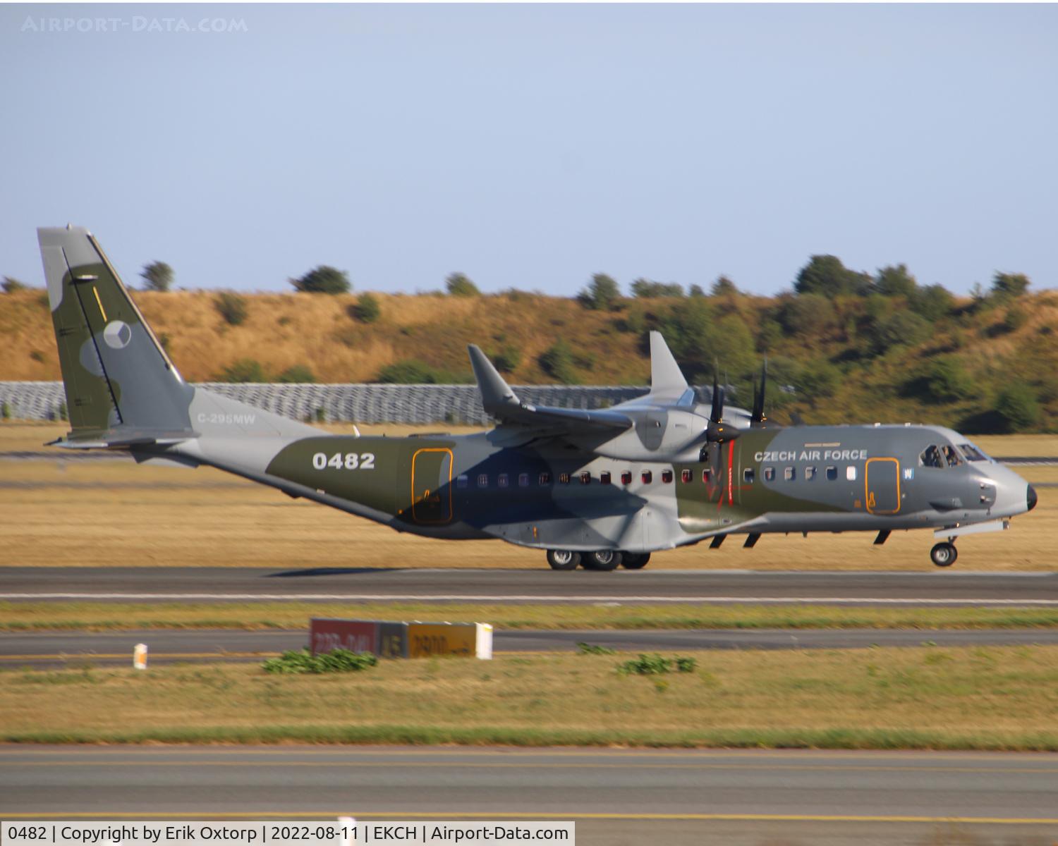 0482, 2020 CASA C-295W C/N S-173, 0482 taking off rw 22R