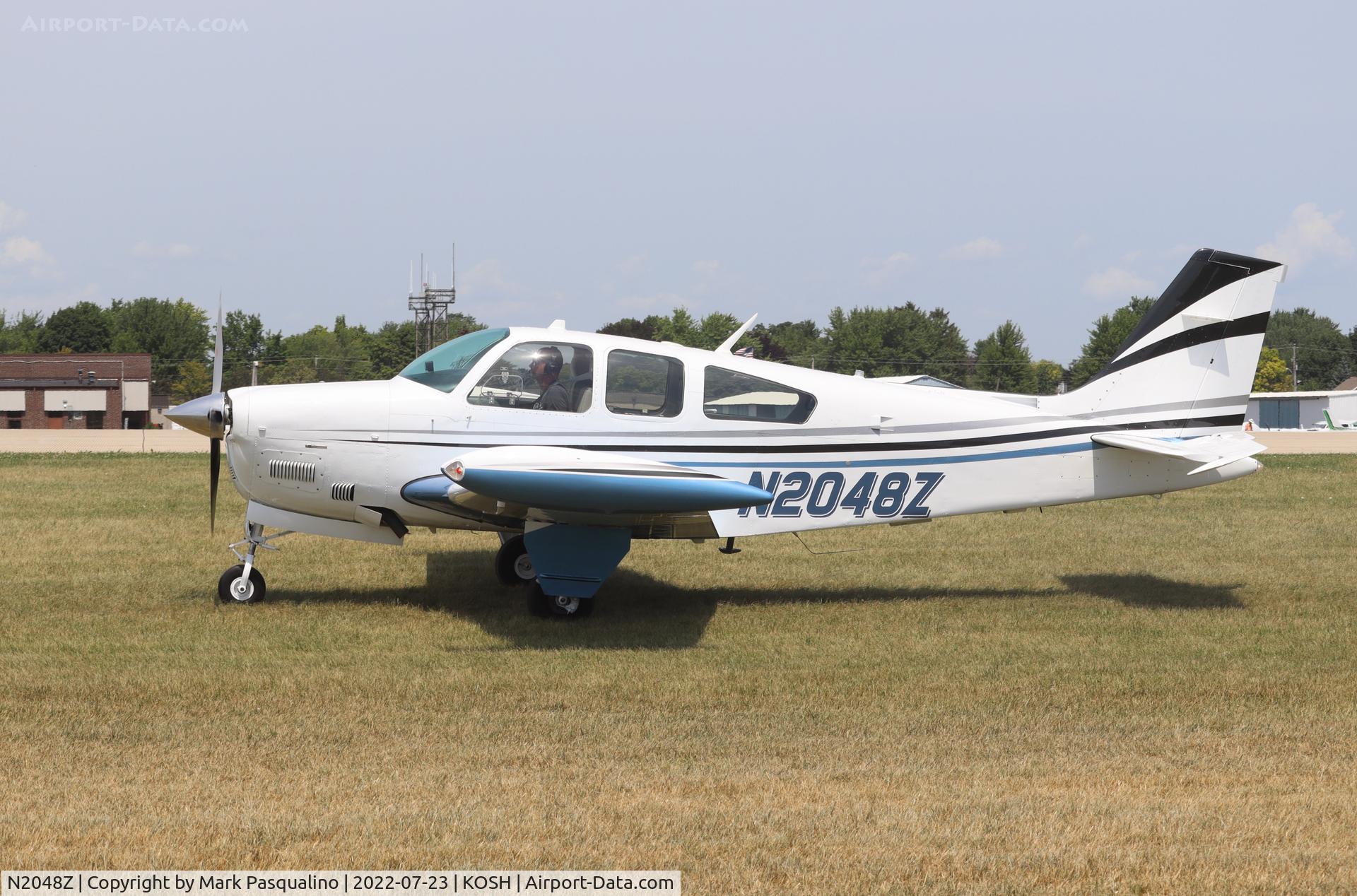 N2048Z, 1978 Beech F33A Bonanza C/N CE-828, Beech F33A