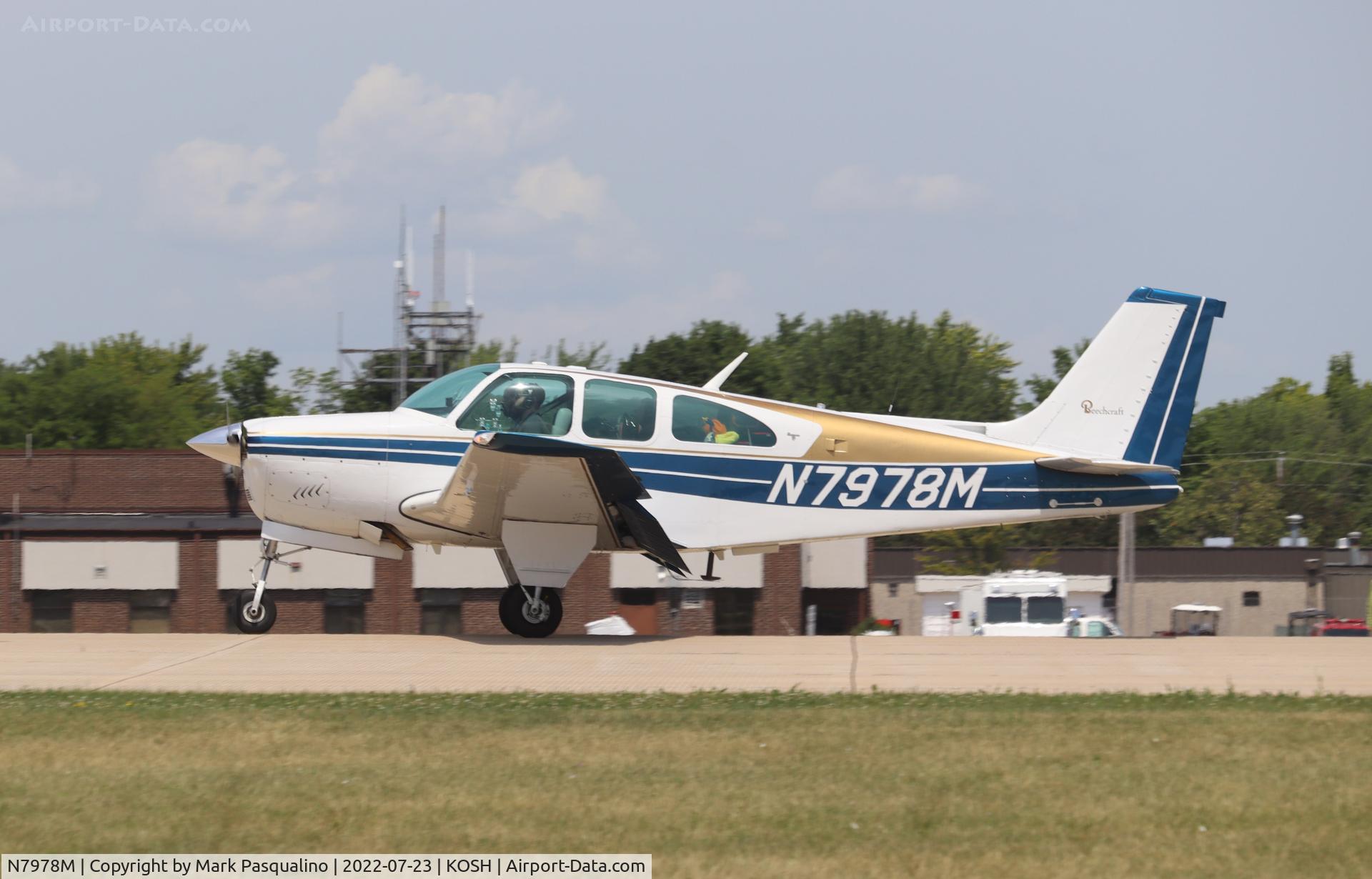 N7978M, 1966 Beech 35-C33A Debonair C/N CE-84, Beech C33A