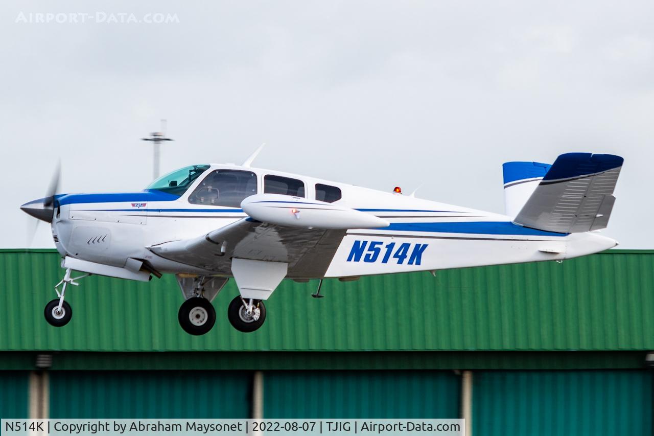 N514K, 1958 Beech J35 Bonanza C/N D-5566, New on data base