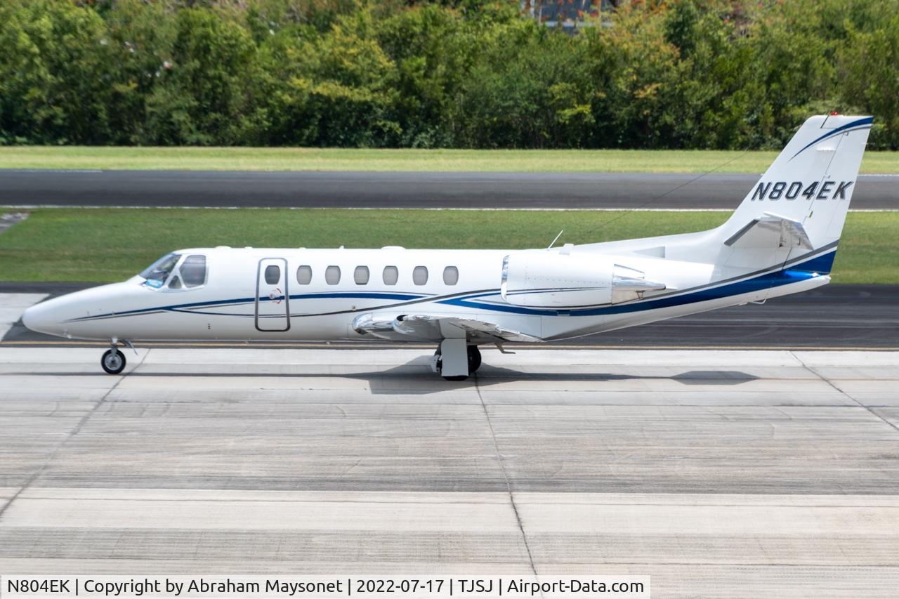 N804EK, 1987 Cessna 560 Citation Encore C/N 560-0573, New on data base