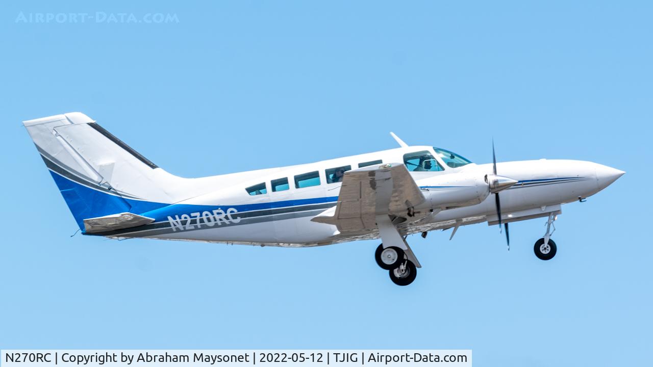 N270RC, 1980 Cessna 402C Businessliner C/N 402C0269a, New on data base